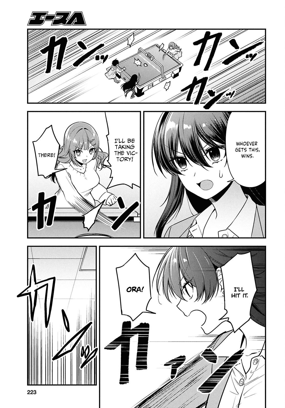 Tonari no Seki no Yankee Shimizu-san ga Kami wo Kuroku Sometekita Chap 7 - Next Chap 8