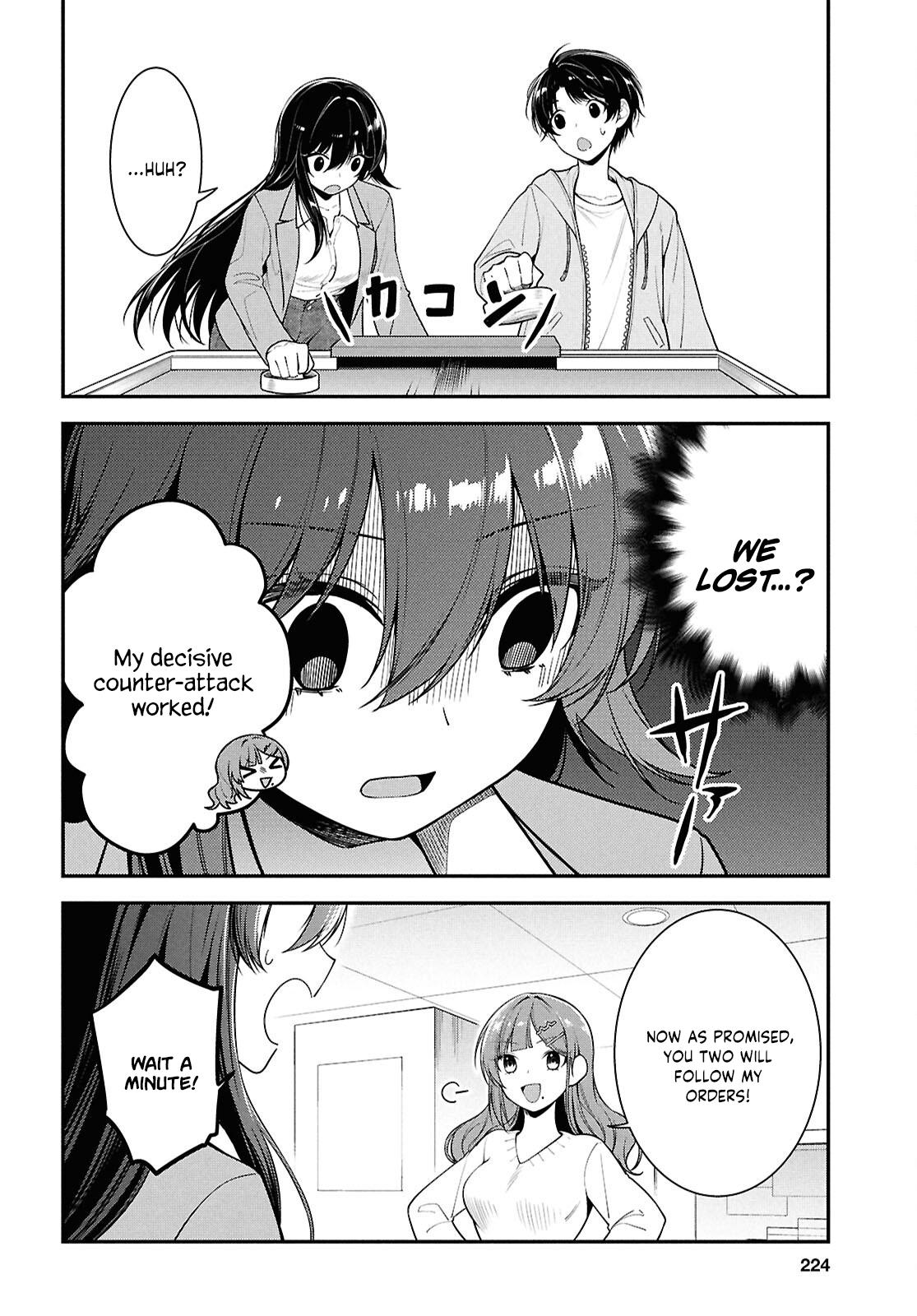 Tonari no Seki no Yankee Shimizu-san ga Kami wo Kuroku Sometekita Chap 7 - Next Chap 8