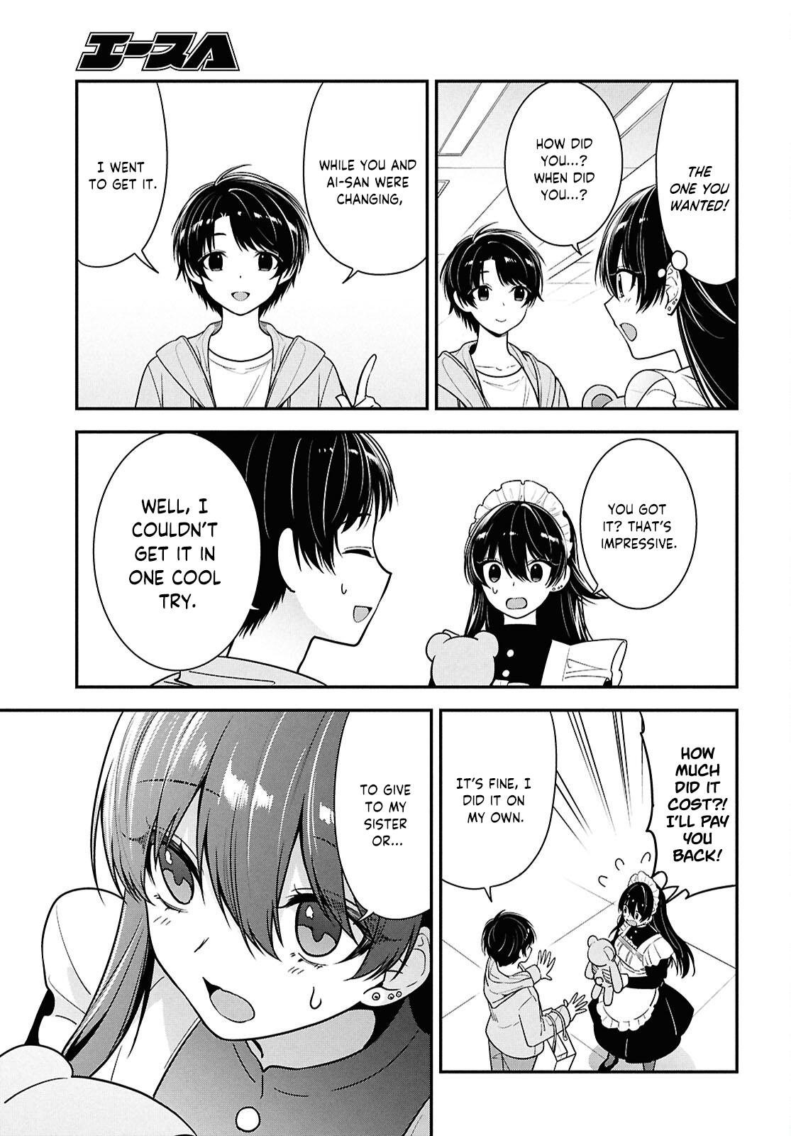 Tonari no Seki no Yankee Shimizu-san ga Kami wo Kuroku Sometekita Chap 7 - Next Chap 8