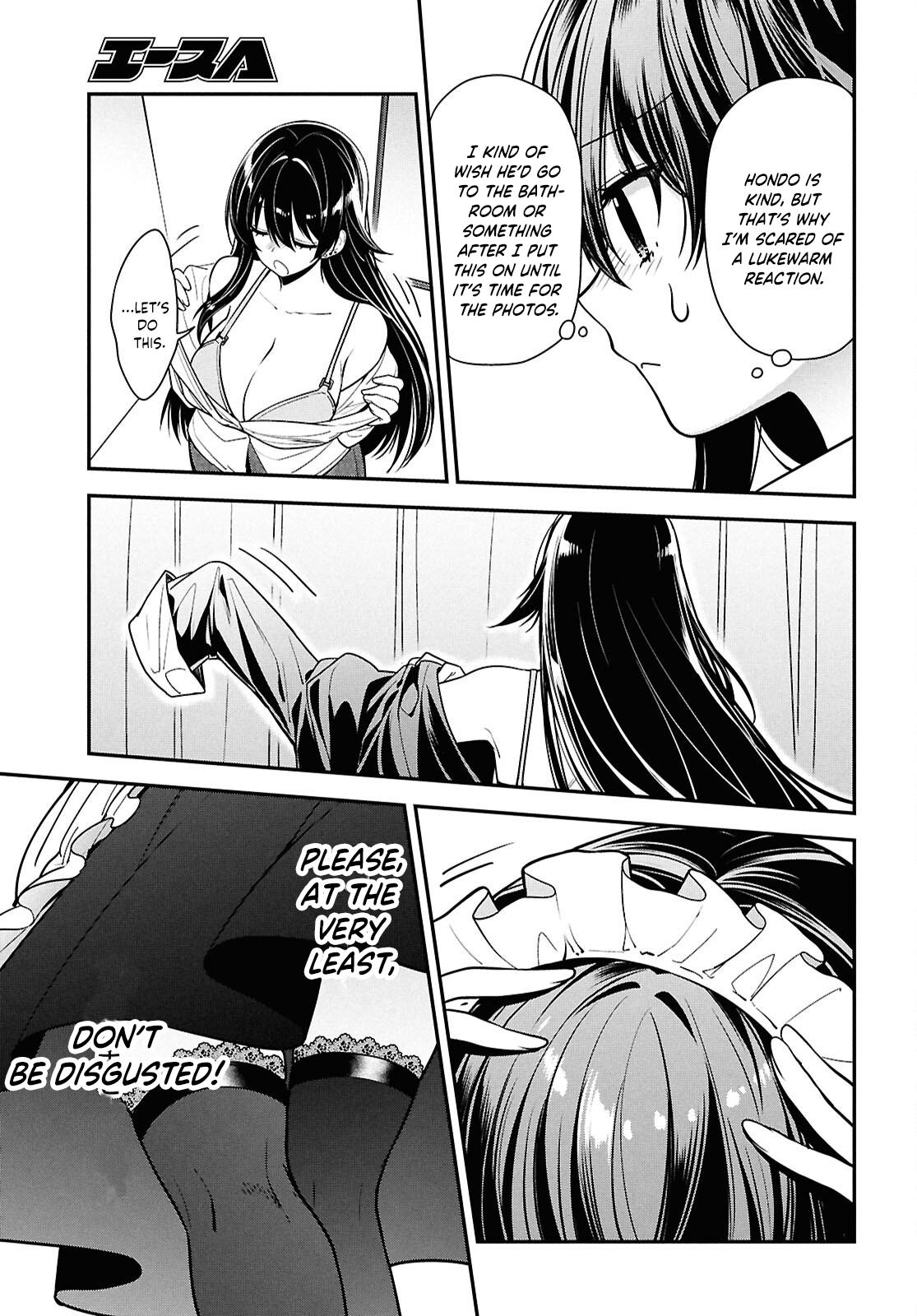 Tonari no Seki no Yankee Shimizu-san ga Kami wo Kuroku Sometekita Chap 7 - Next Chap 8