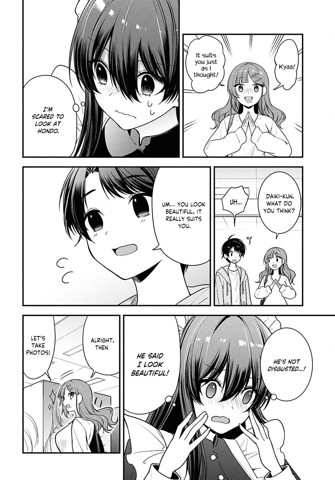 Tonari no Seki no Yankee Shimizu-san ga Kami wo Kuroku Sometekita Chap 7 - Next Chap 8