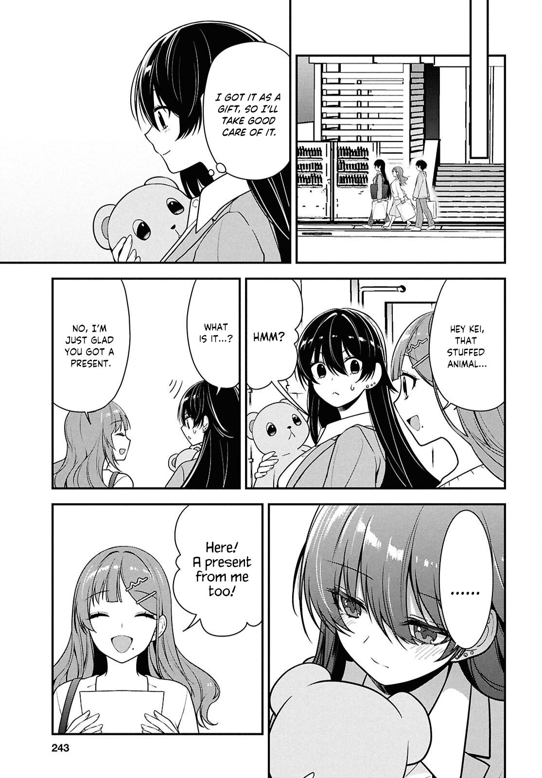 Tonari no Seki no Yankee Shimizu-san ga Kami wo Kuroku Sometekita Chap 7 - Next Chap 8