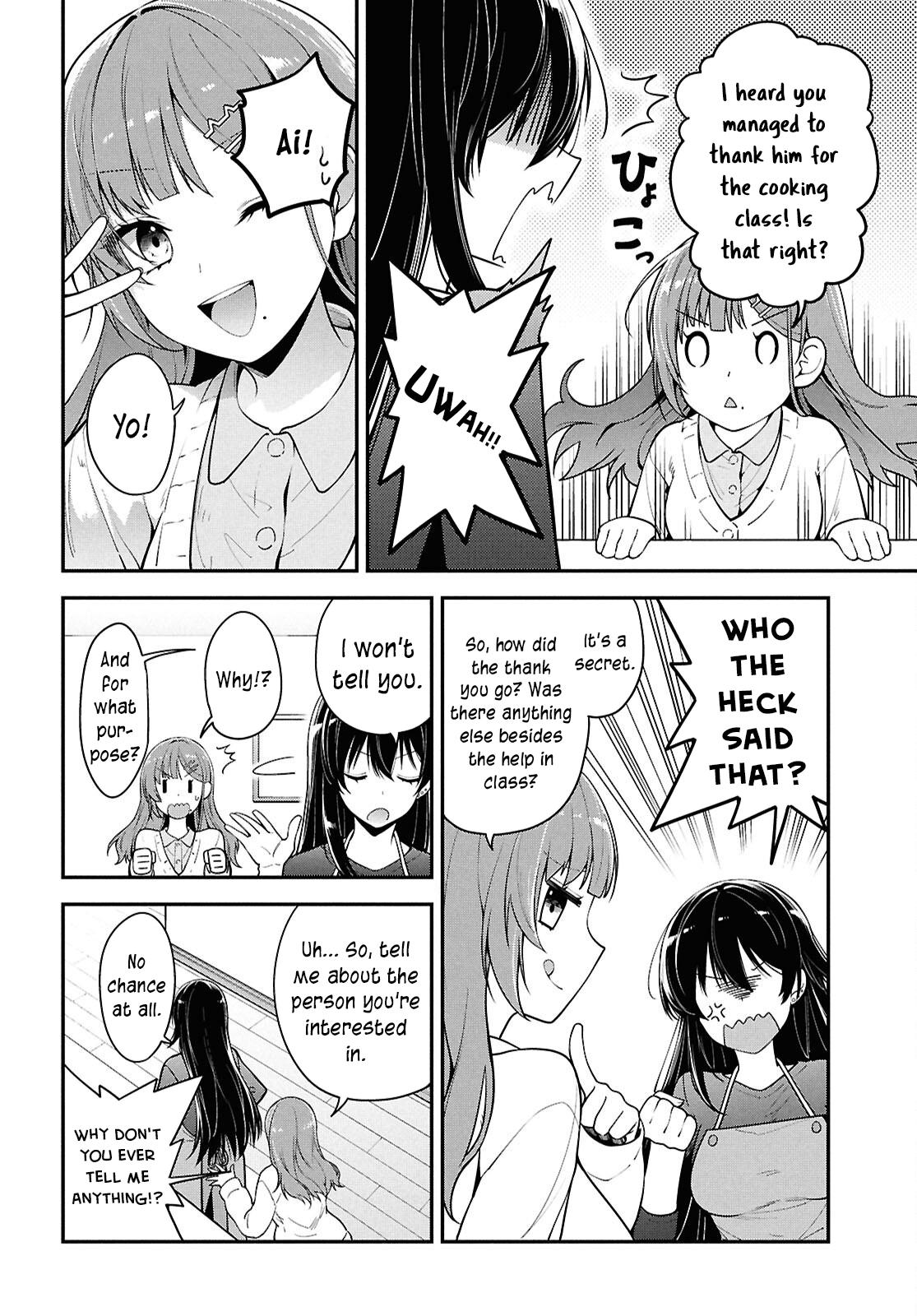 Tonari no Seki no Yankee Shimizu-san ga Kami wo Kuroku Sometekita Chap 4 - Next Chap 5