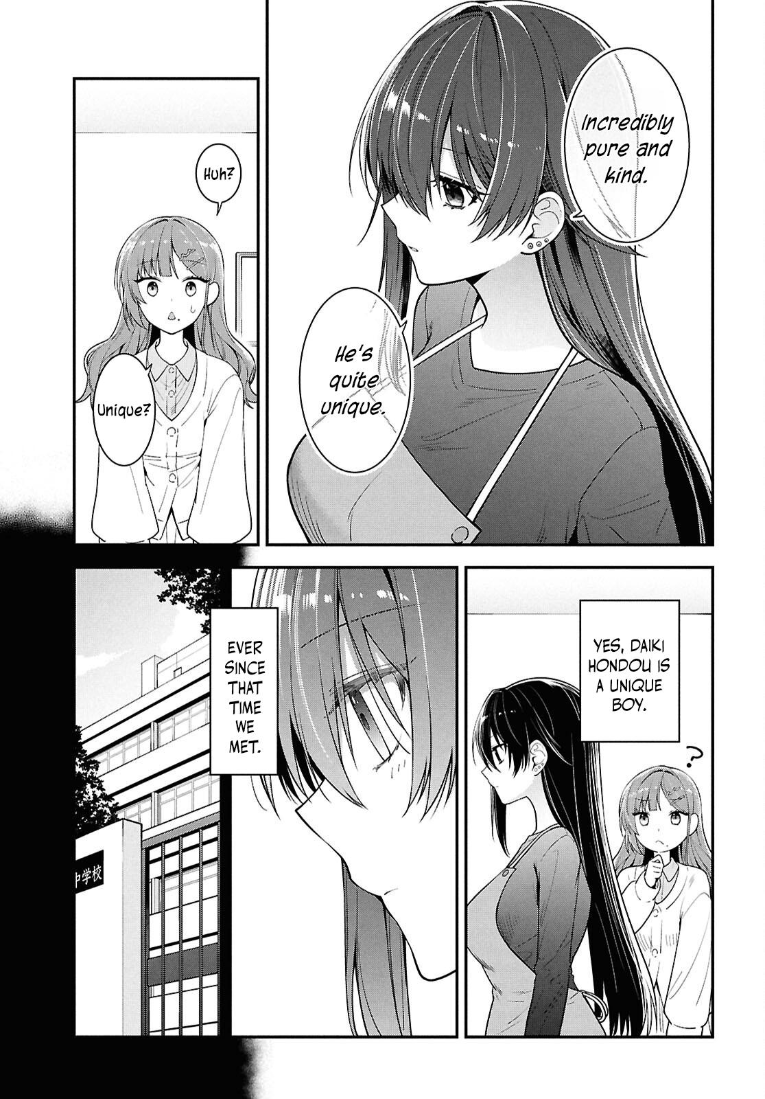 Tonari no Seki no Yankee Shimizu-san ga Kami wo Kuroku Sometekita Chap 4 - Next Chap 5