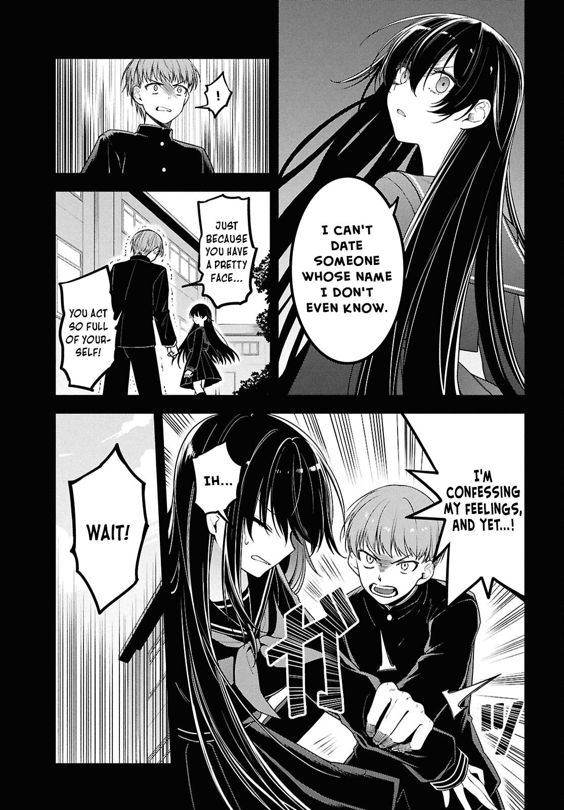 Tonari no Seki no Yankee Shimizu-san ga Kami wo Kuroku Sometekita Chap 4 - Next Chap 5