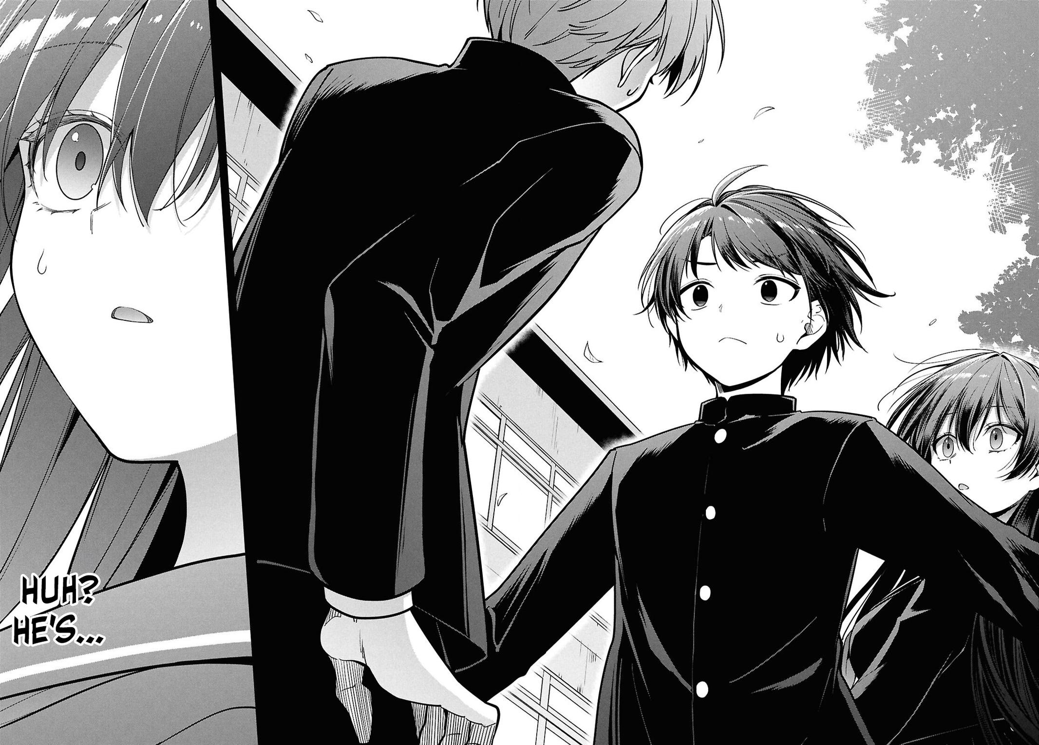 Tonari no Seki no Yankee Shimizu-san ga Kami wo Kuroku Sometekita Chap 4 - Next Chap 5