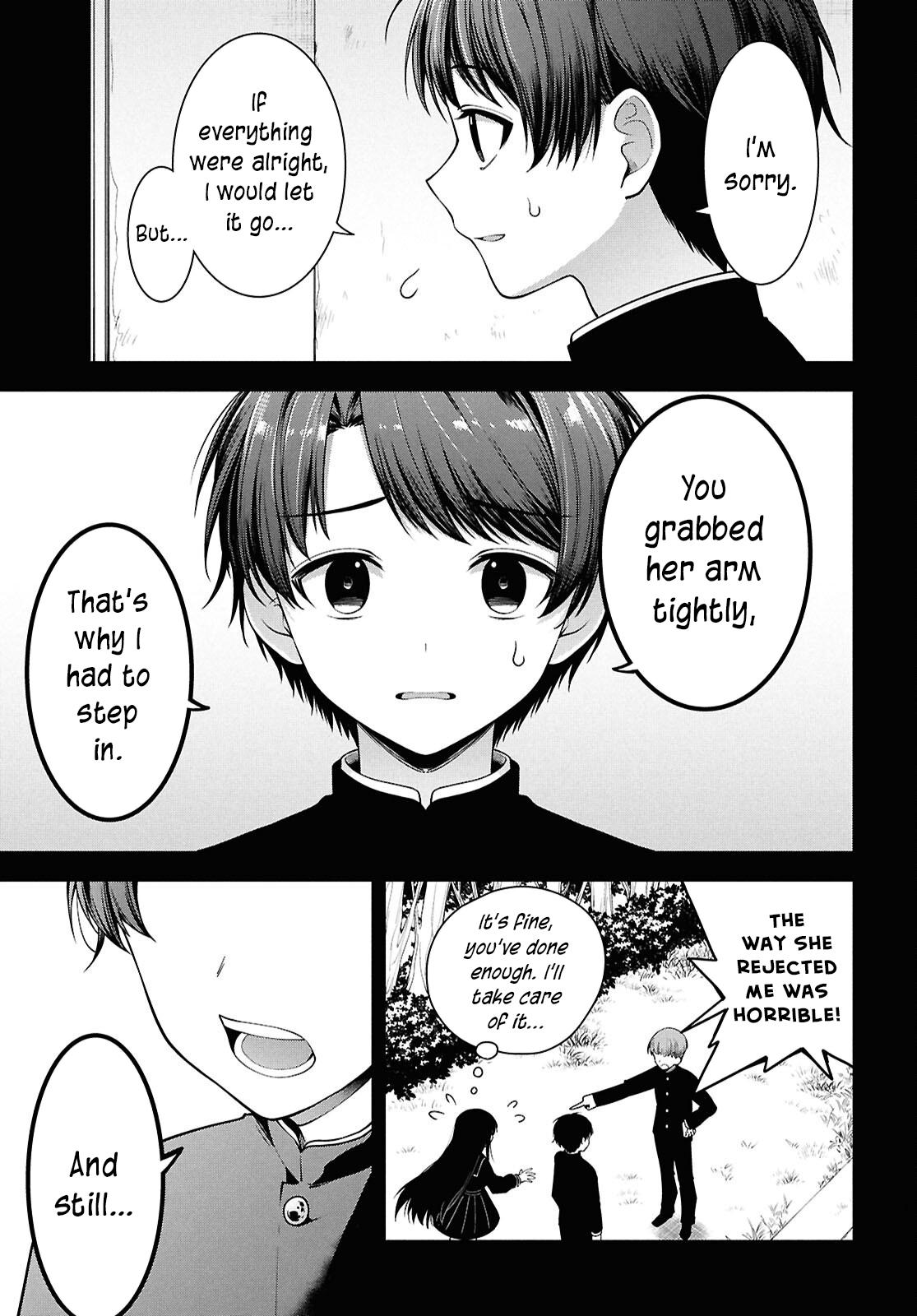 Tonari no Seki no Yankee Shimizu-san ga Kami wo Kuroku Sometekita Chap 4 - Next Chap 5