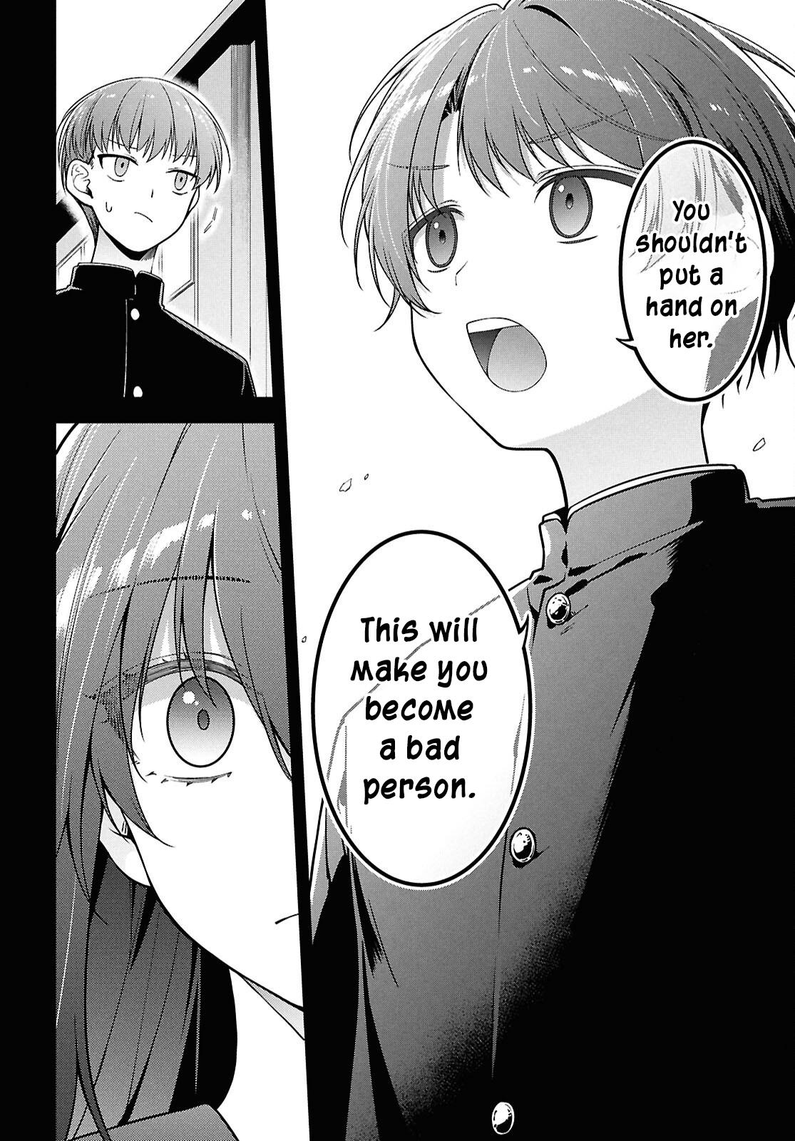 Tonari no Seki no Yankee Shimizu-san ga Kami wo Kuroku Sometekita Chap 4 - Next Chap 5