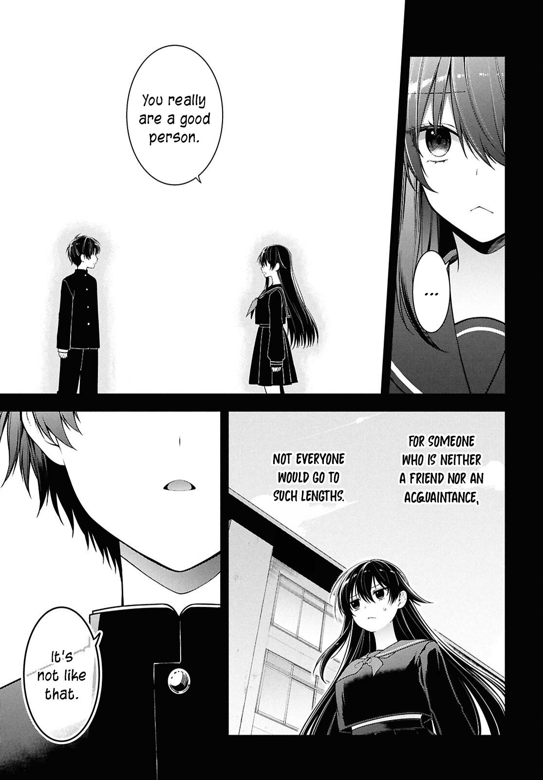 Tonari no Seki no Yankee Shimizu-san ga Kami wo Kuroku Sometekita Chap 4 - Next Chap 5