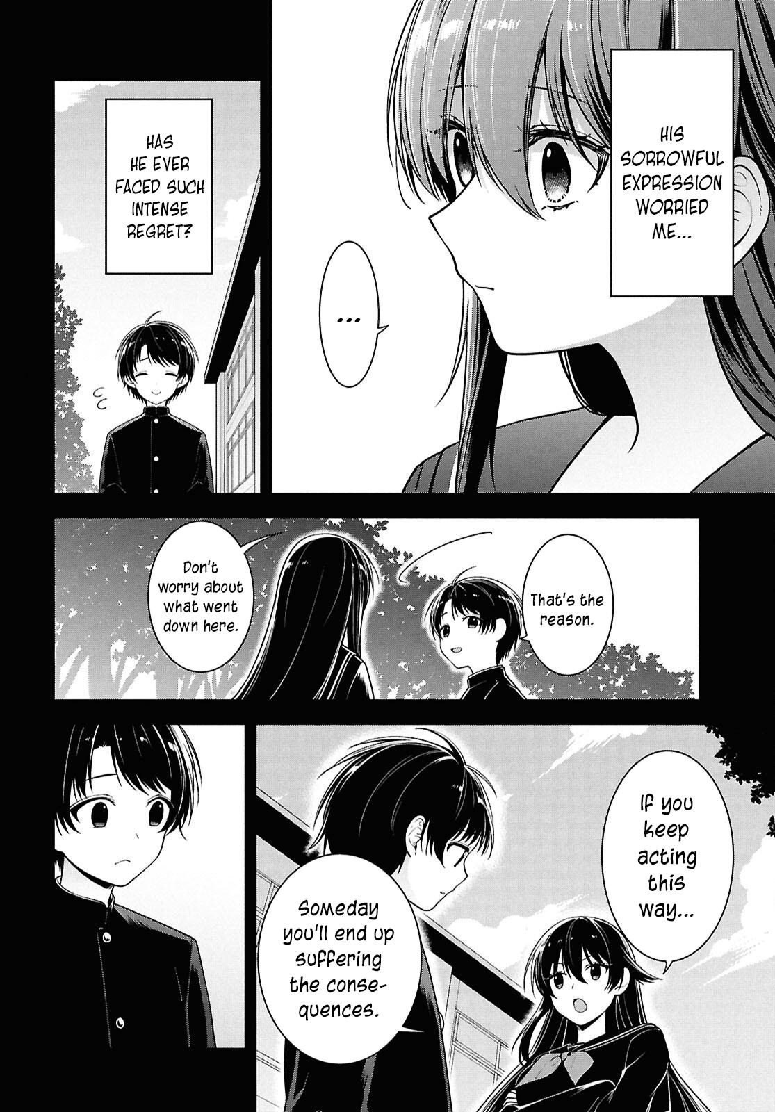 Tonari no Seki no Yankee Shimizu-san ga Kami wo Kuroku Sometekita Chap 4 - Next Chap 5
