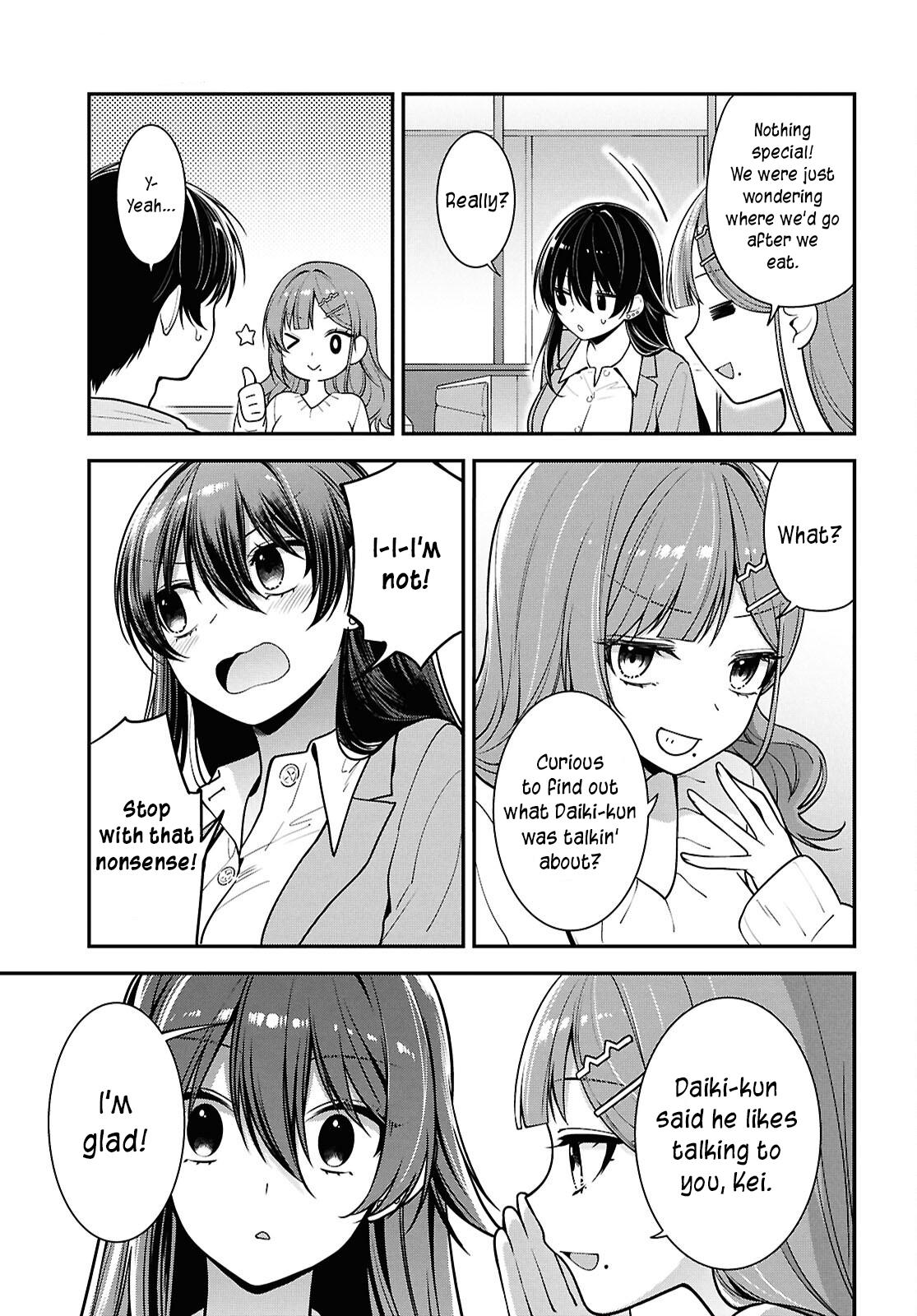 Tonari no Seki no Yankee Shimizu-san ga Kami wo Kuroku Sometekita Chap 5 - Next Chap 6