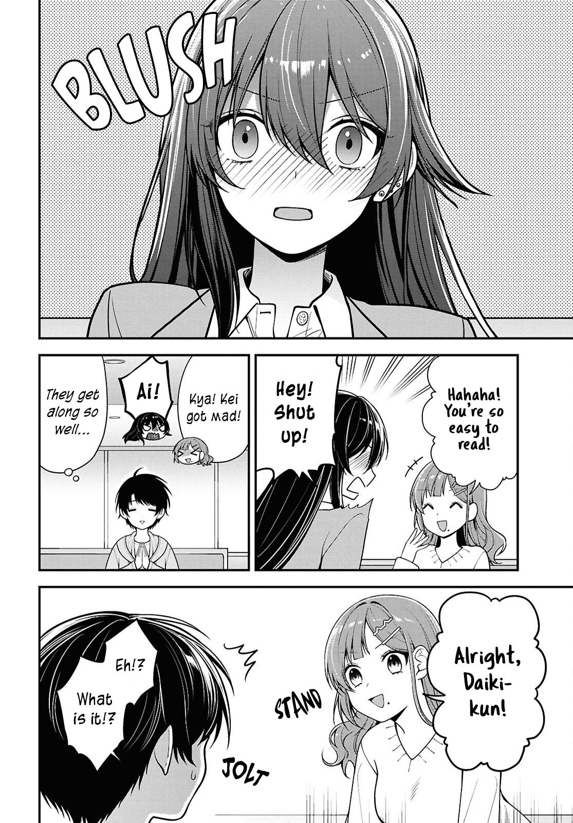 Tonari no Seki no Yankee Shimizu-san ga Kami wo Kuroku Sometekita Chap 5 - Next Chap 6
