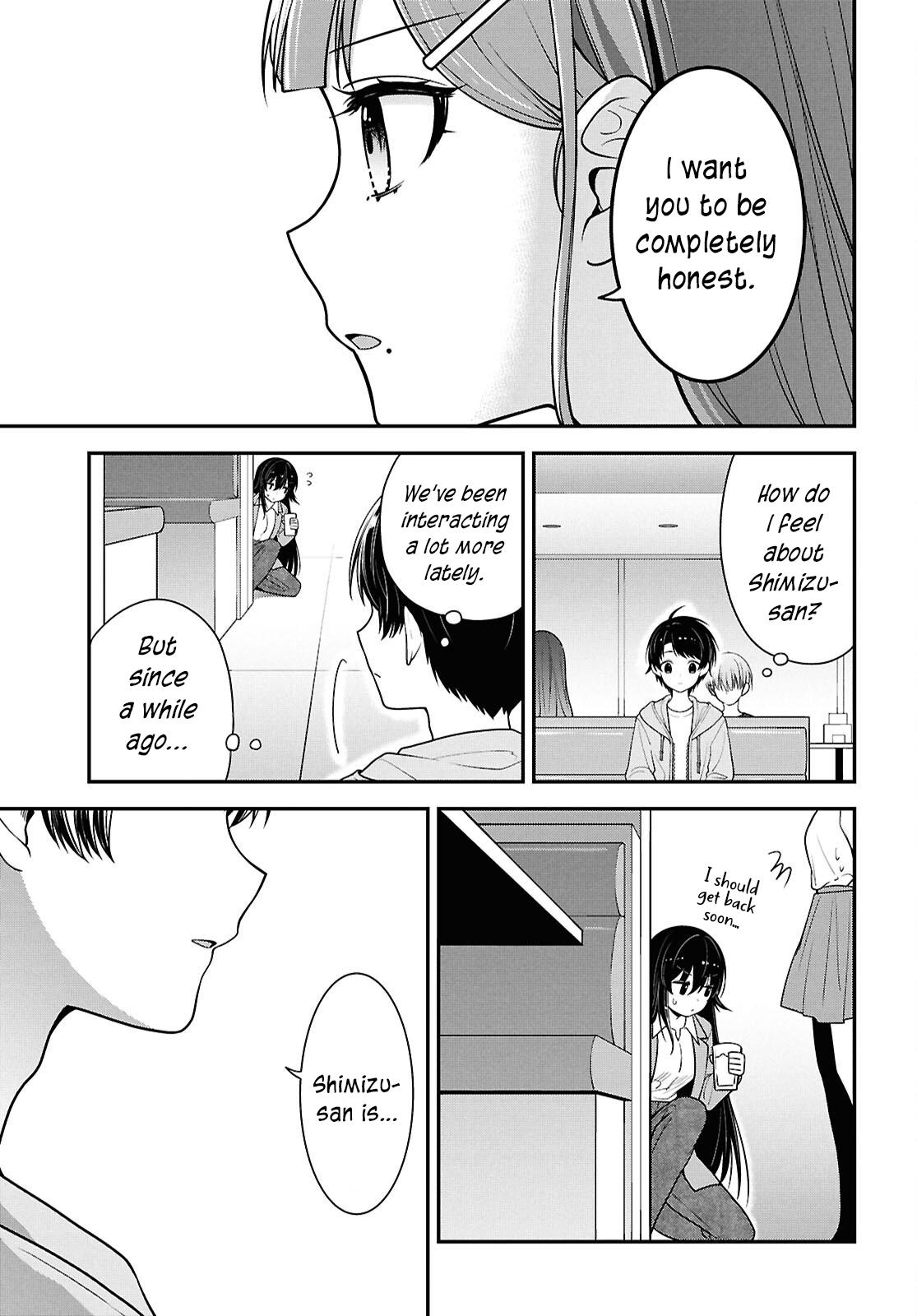 Tonari no Seki no Yankee Shimizu-san ga Kami wo Kuroku Sometekita Chap 5 - Next Chap 6