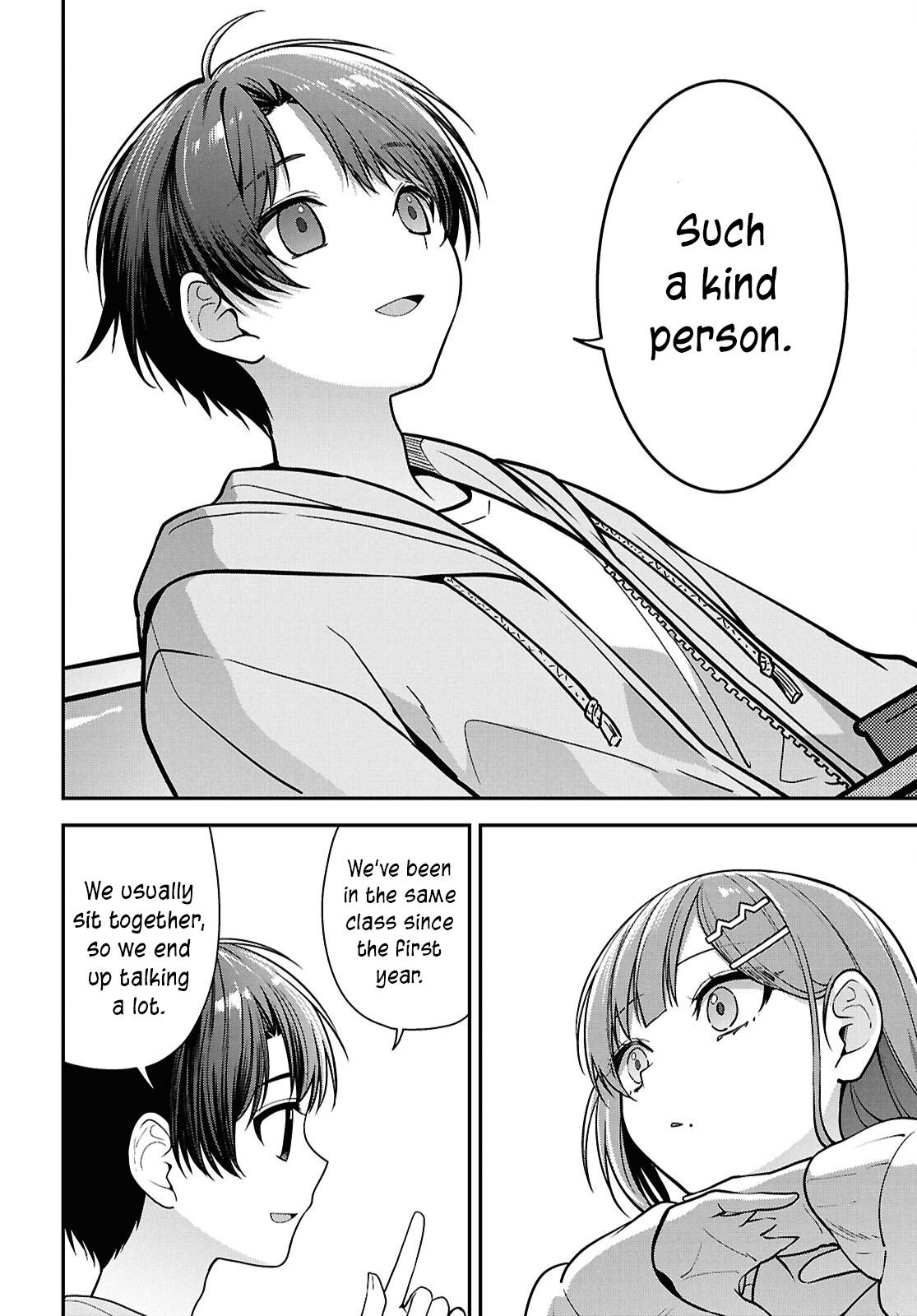 Tonari no Seki no Yankee Shimizu-san ga Kami wo Kuroku Sometekita Chap 5 - Next Chap 6