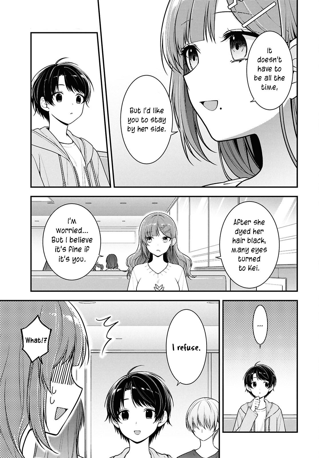 Tonari no Seki no Yankee Shimizu-san ga Kami wo Kuroku Sometekita Chap 5 - Next Chap 6