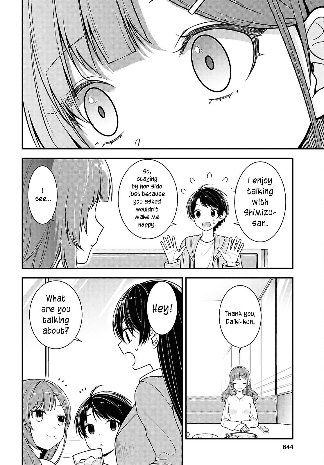 Tonari no Seki no Yankee Shimizu-san ga Kami wo Kuroku Sometekita Chap 5 - Next Chap 6