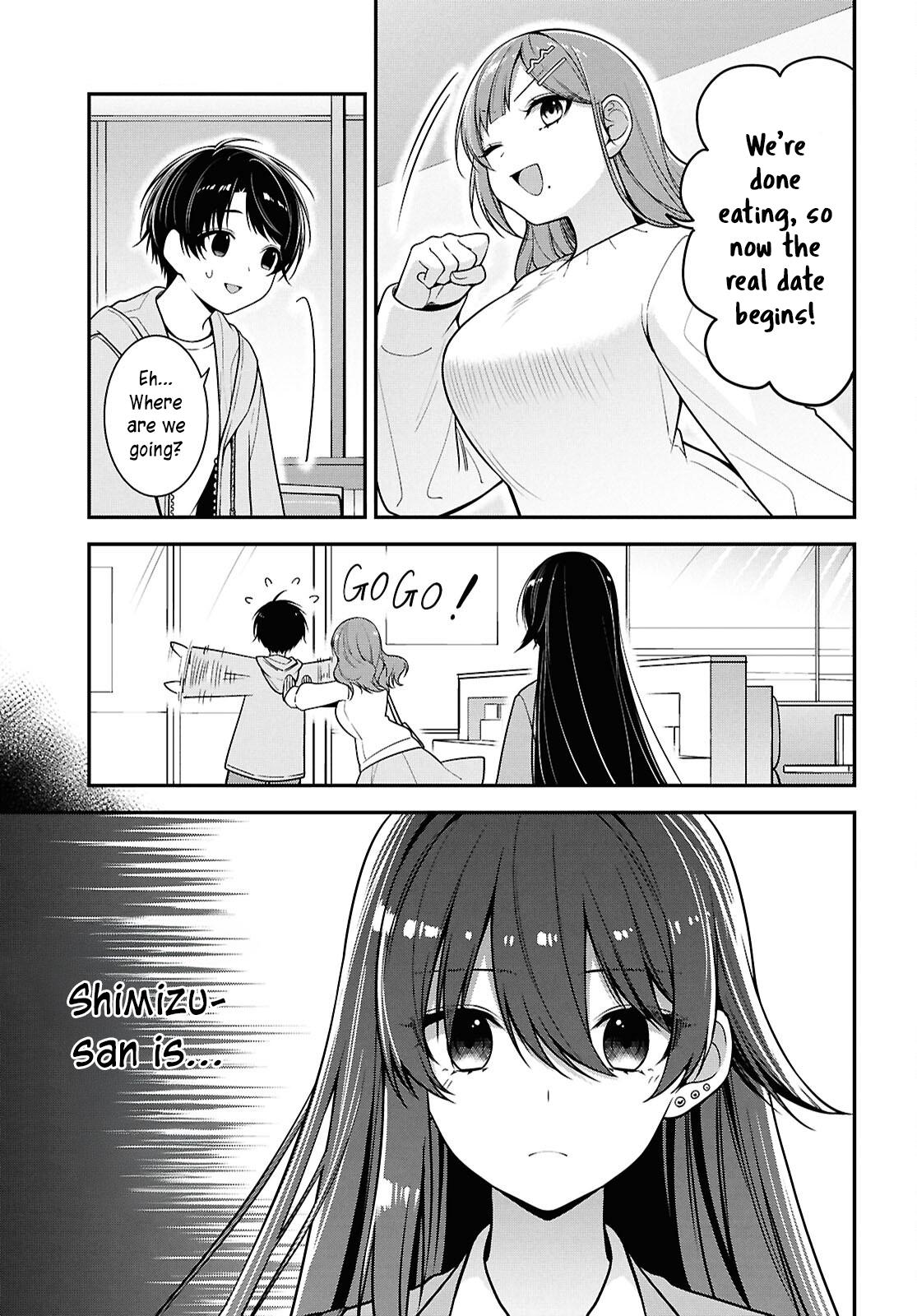 Tonari no Seki no Yankee Shimizu-san ga Kami wo Kuroku Sometekita Chap 5 - Next Chap 6