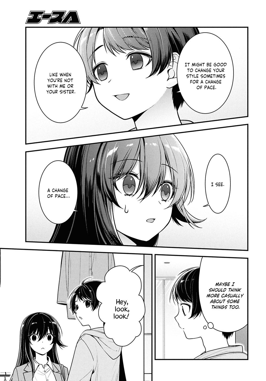 Tonari no Seki no Yankee Shimizu-san ga Kami wo Kuroku Sometekita Chap 6 - Next Chap 7