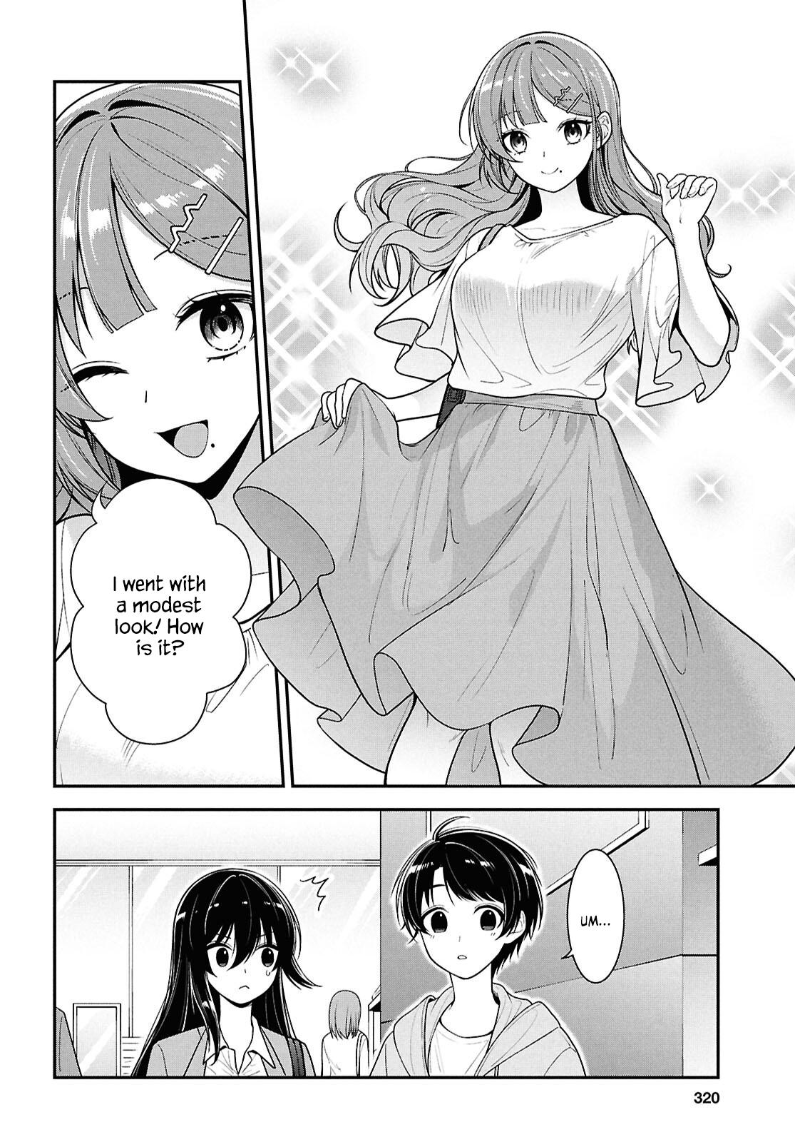 Tonari no Seki no Yankee Shimizu-san ga Kami wo Kuroku Sometekita Chap 6 - Next Chap 7