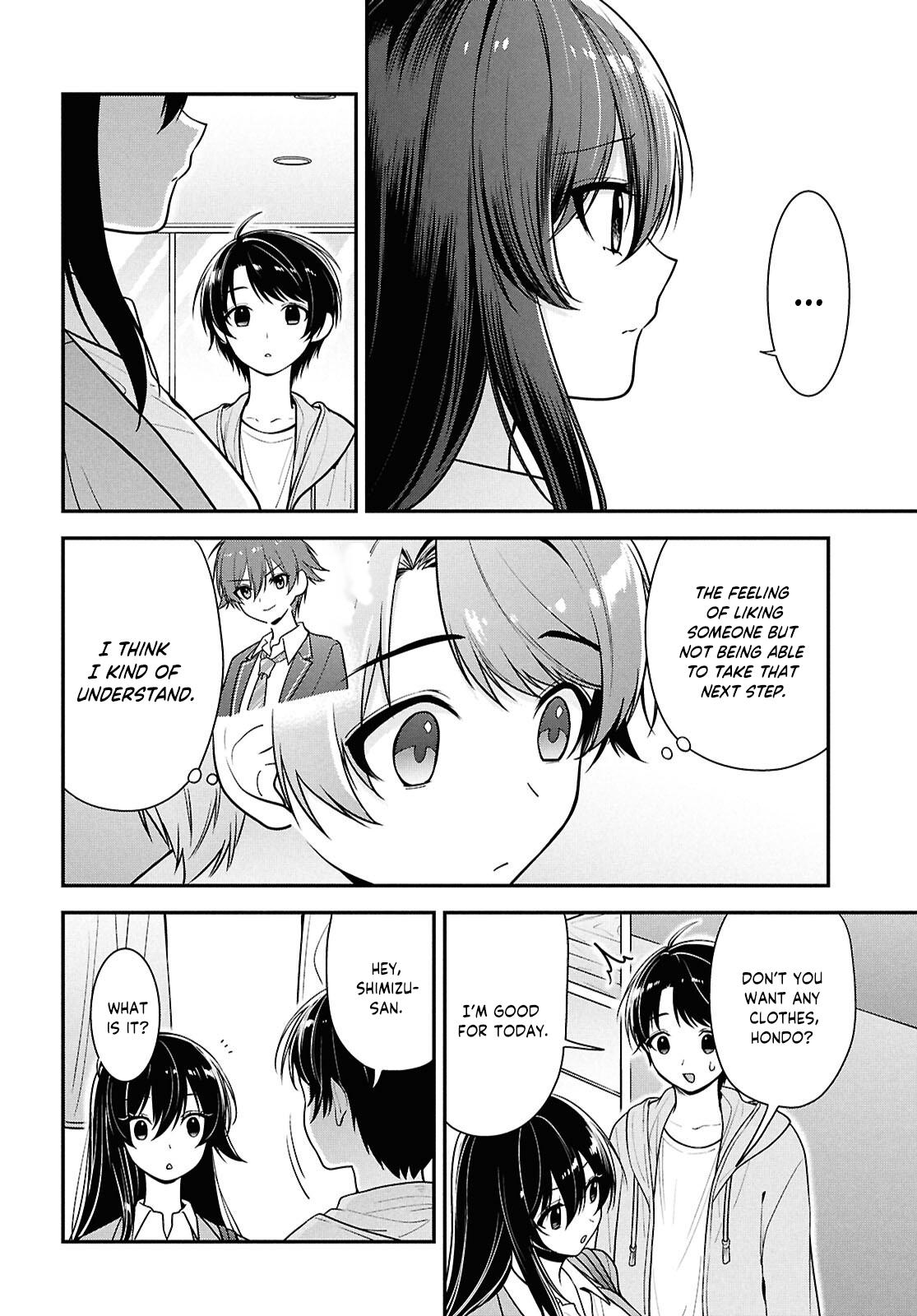 Tonari no Seki no Yankee Shimizu-san ga Kami wo Kuroku Sometekita Chap 6 - Next Chap 7