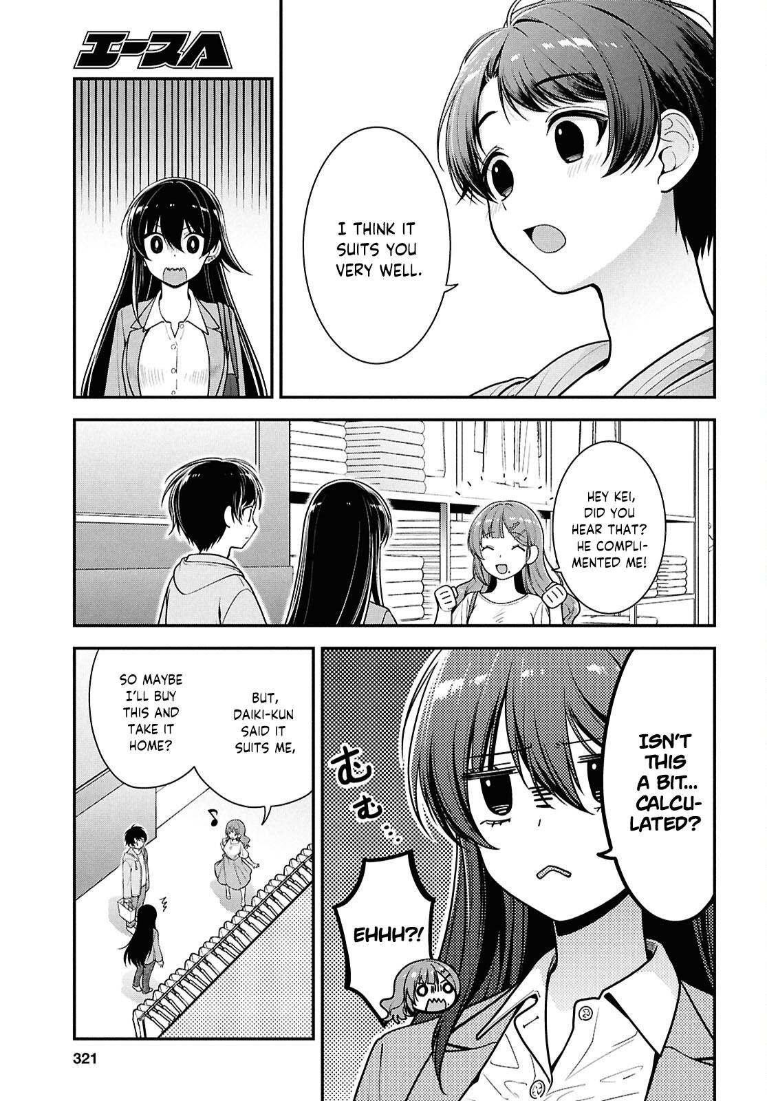 Tonari no Seki no Yankee Shimizu-san ga Kami wo Kuroku Sometekita Chap 6 - Next Chap 7