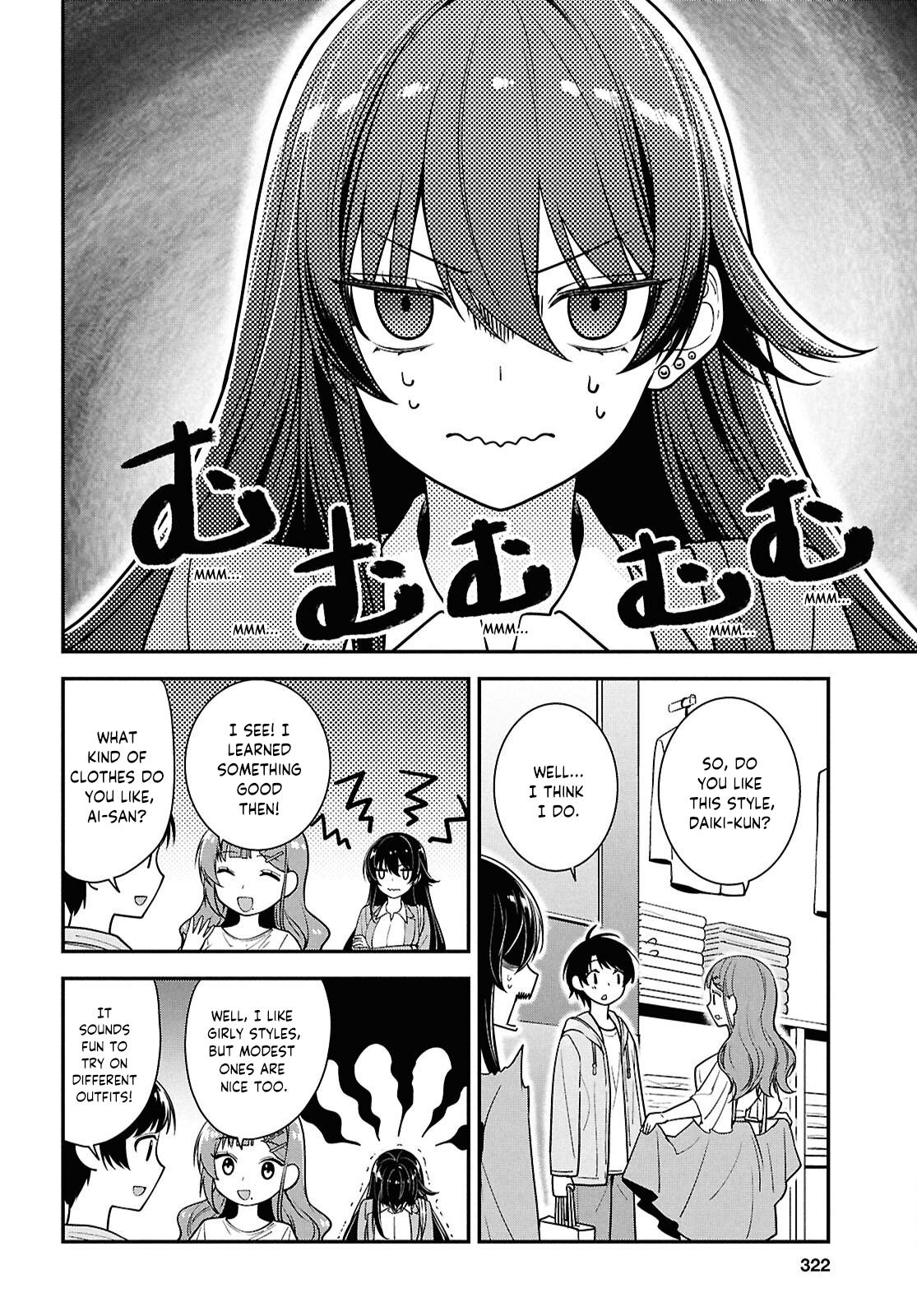 Tonari no Seki no Yankee Shimizu-san ga Kami wo Kuroku Sometekita Chap 6 - Next Chap 7