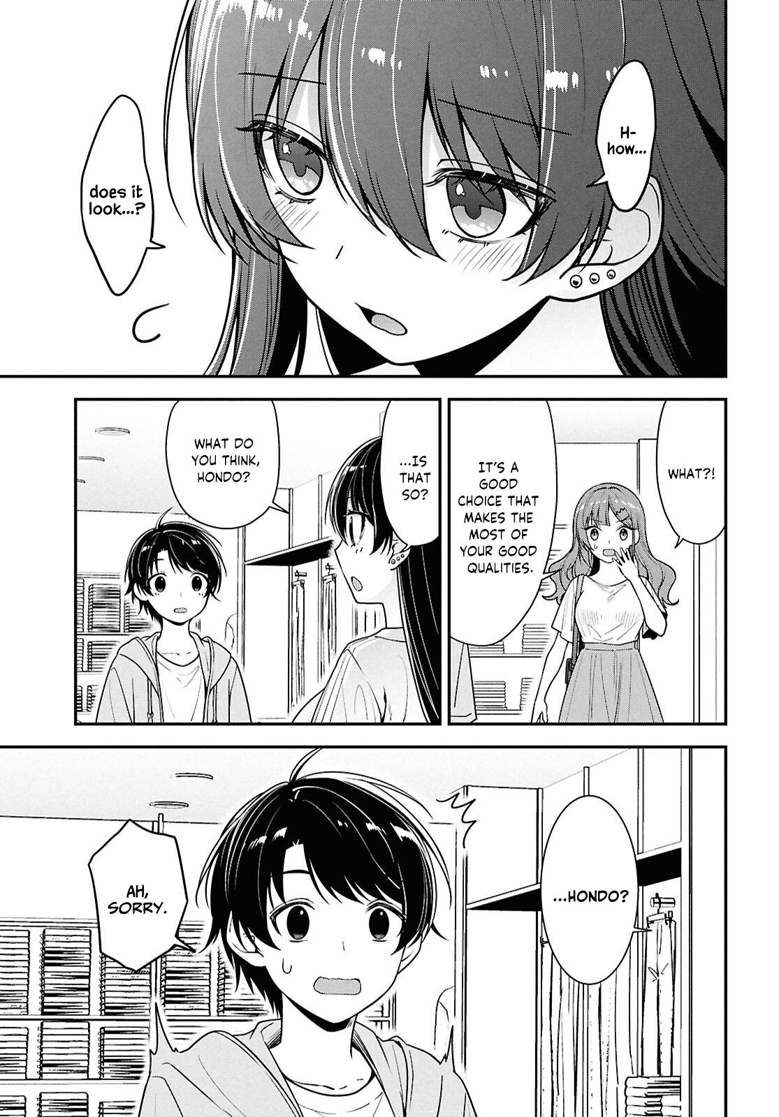 Tonari no Seki no Yankee Shimizu-san ga Kami wo Kuroku Sometekita Chap 6 - Next Chap 7