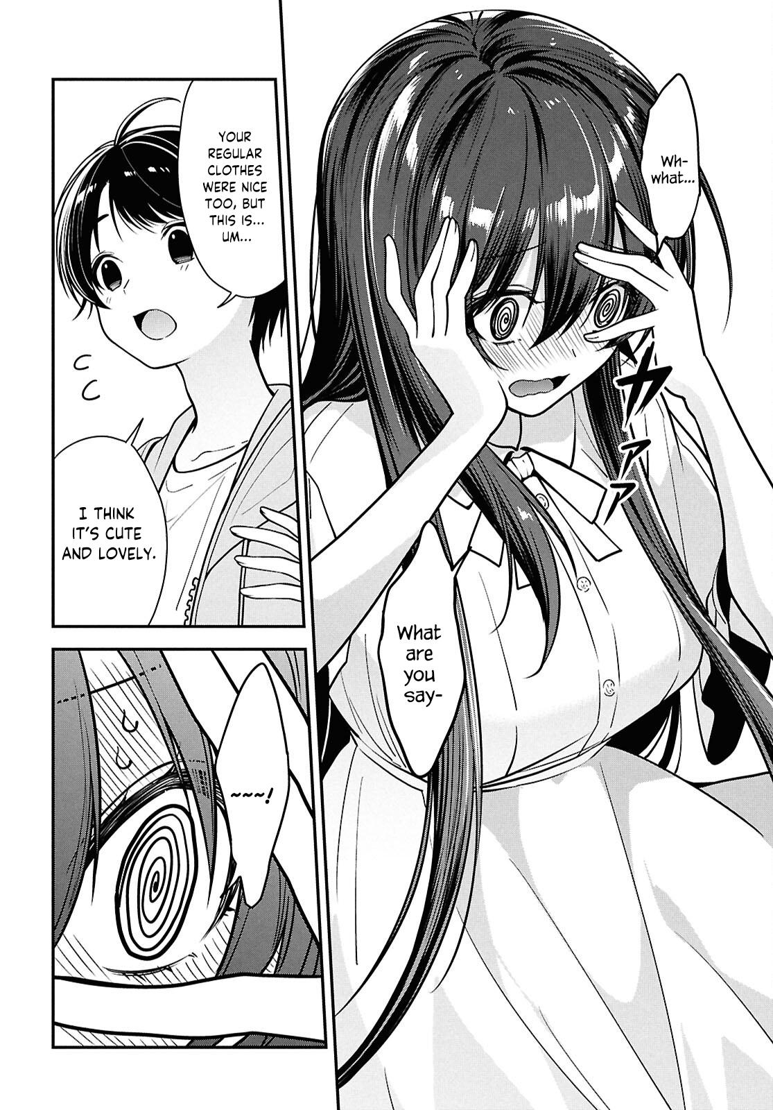 Tonari no Seki no Yankee Shimizu-san ga Kami wo Kuroku Sometekita Chap 6 - Next Chap 7