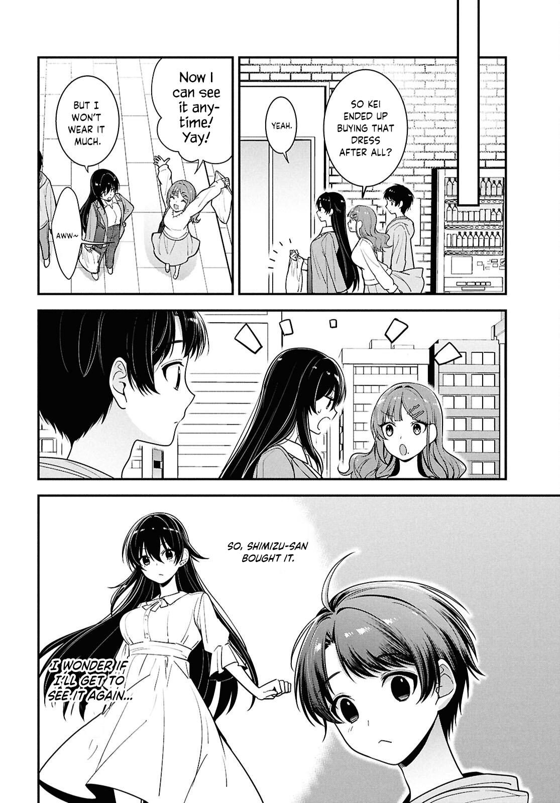 Tonari no Seki no Yankee Shimizu-san ga Kami wo Kuroku Sometekita Chap 6 - Next Chap 7