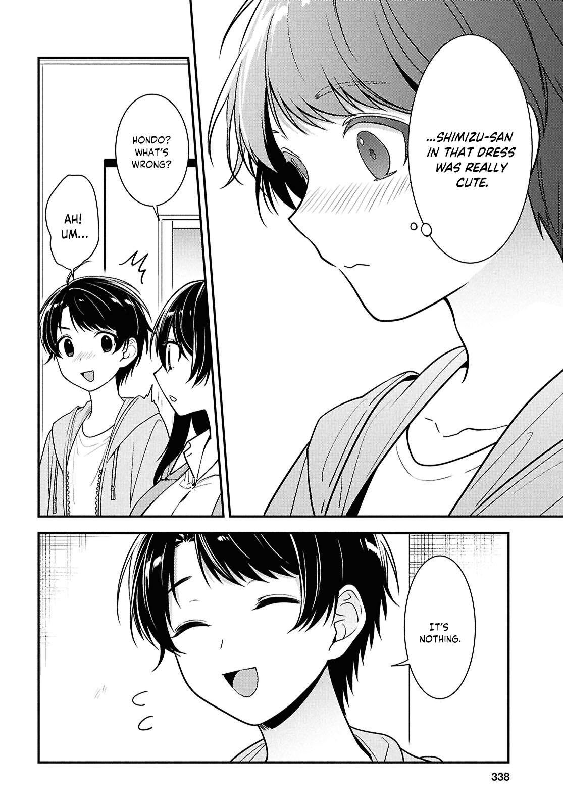 Tonari no Seki no Yankee Shimizu-san ga Kami wo Kuroku Sometekita Chap 6 - Next Chap 7