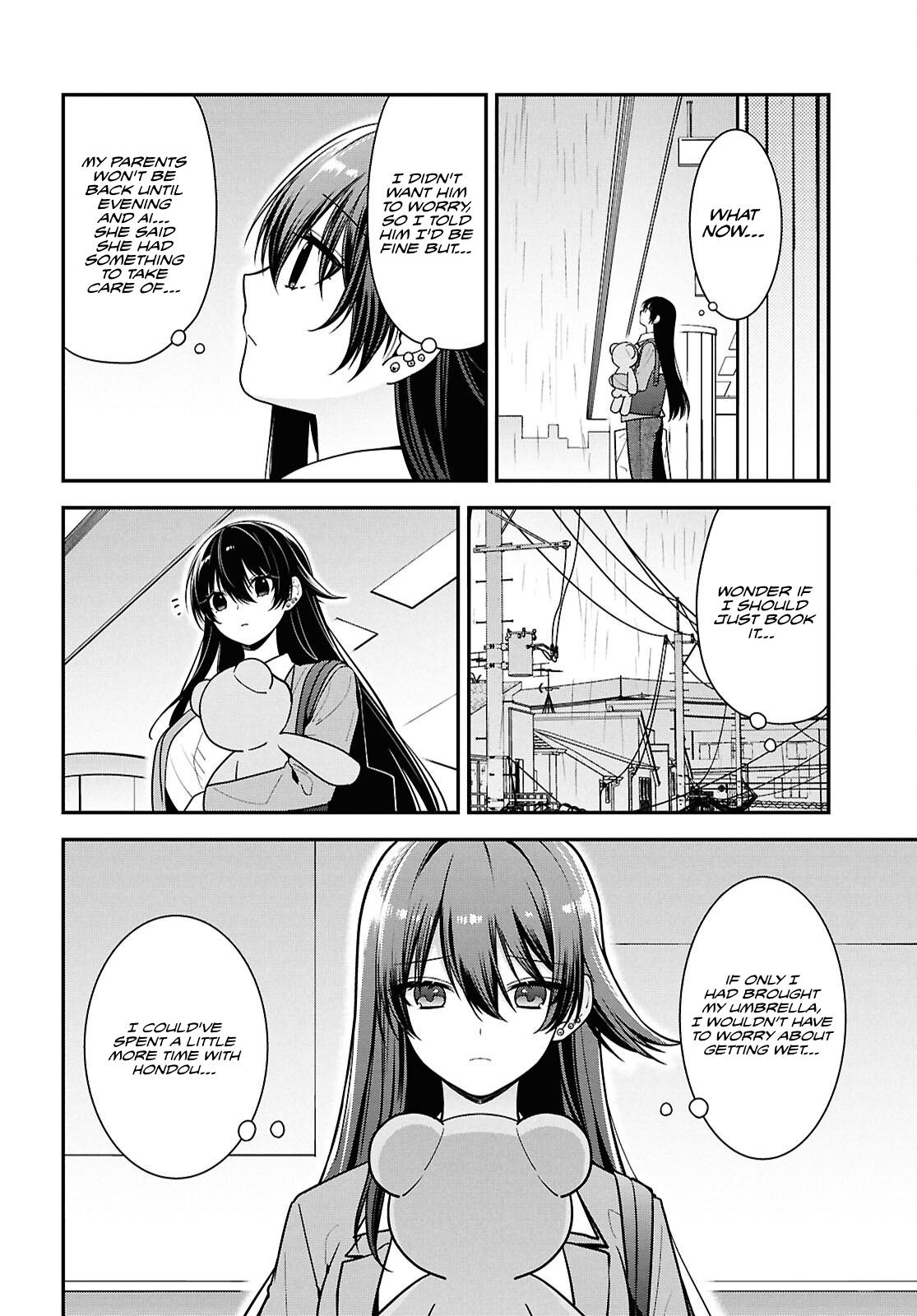 Tonari no Seki no Yankee Shimizu-san ga Kami wo Kuroku Sometekita Chap 8.1 - Next Chap 9.1