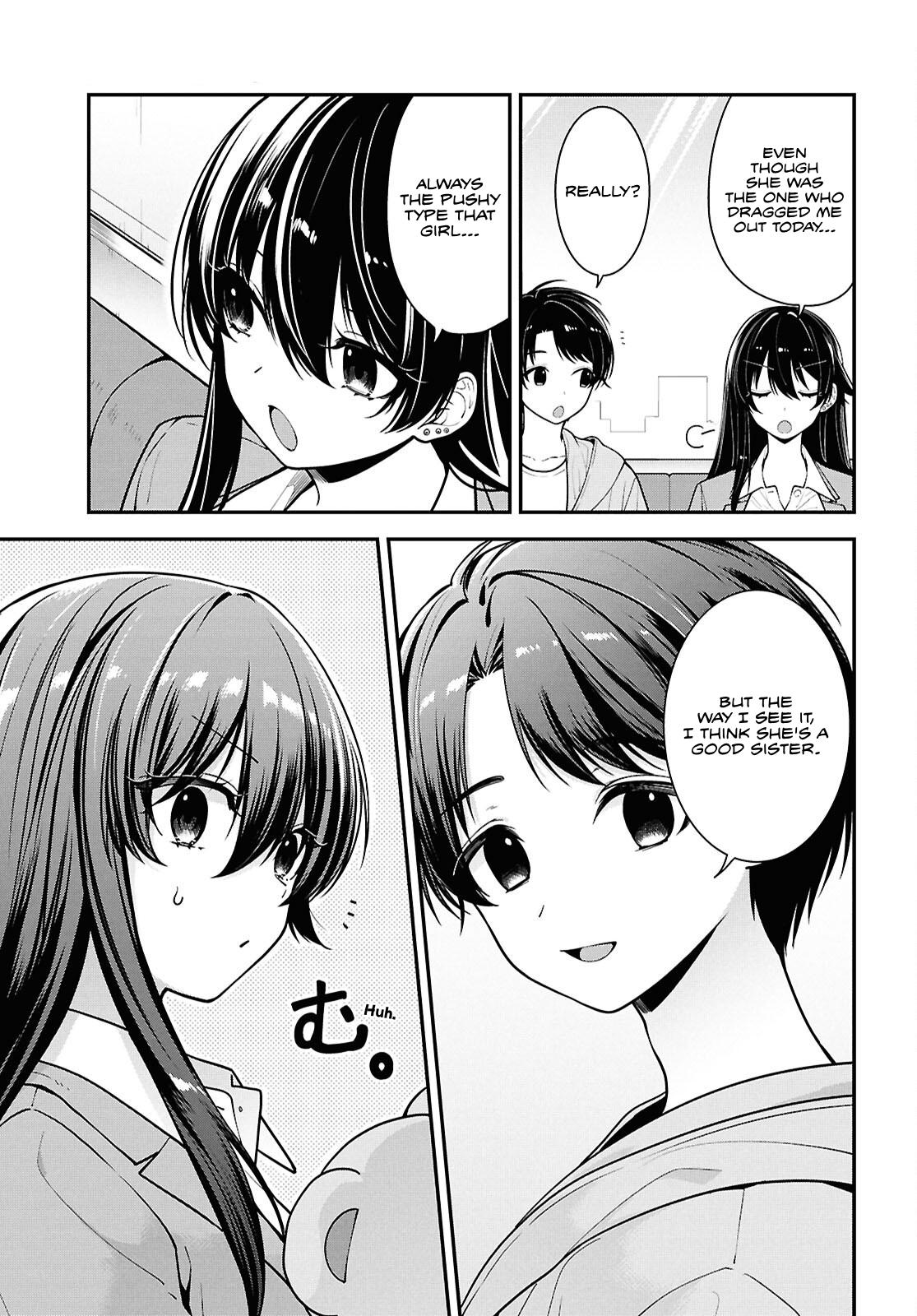 Tonari no Seki no Yankee Shimizu-san ga Kami wo Kuroku Sometekita Chap 8.1 - Next Chap 9.1