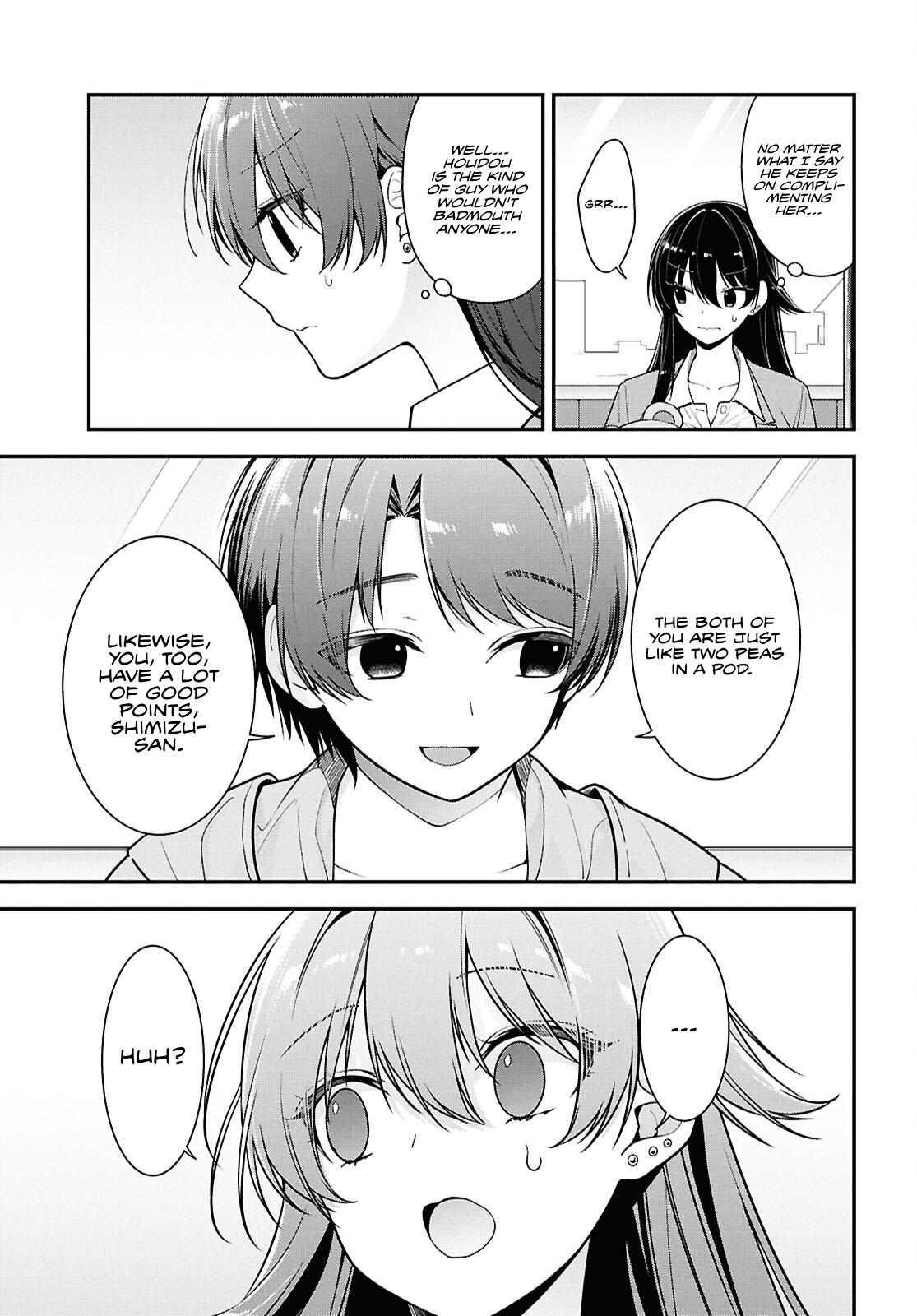 Tonari no Seki no Yankee Shimizu-san ga Kami wo Kuroku Sometekita Chap 8.1 - Next Chap 9.1