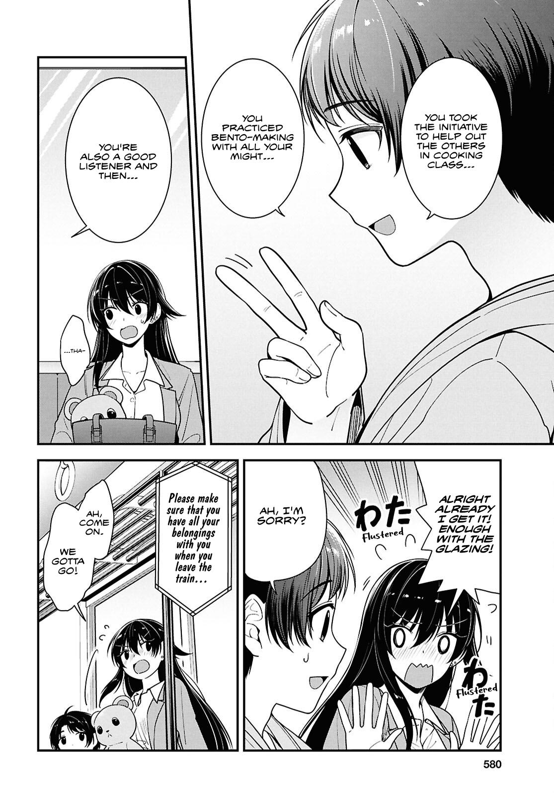 Tonari no Seki no Yankee Shimizu-san ga Kami wo Kuroku Sometekita Chap 8.1 - Next Chap 9.1