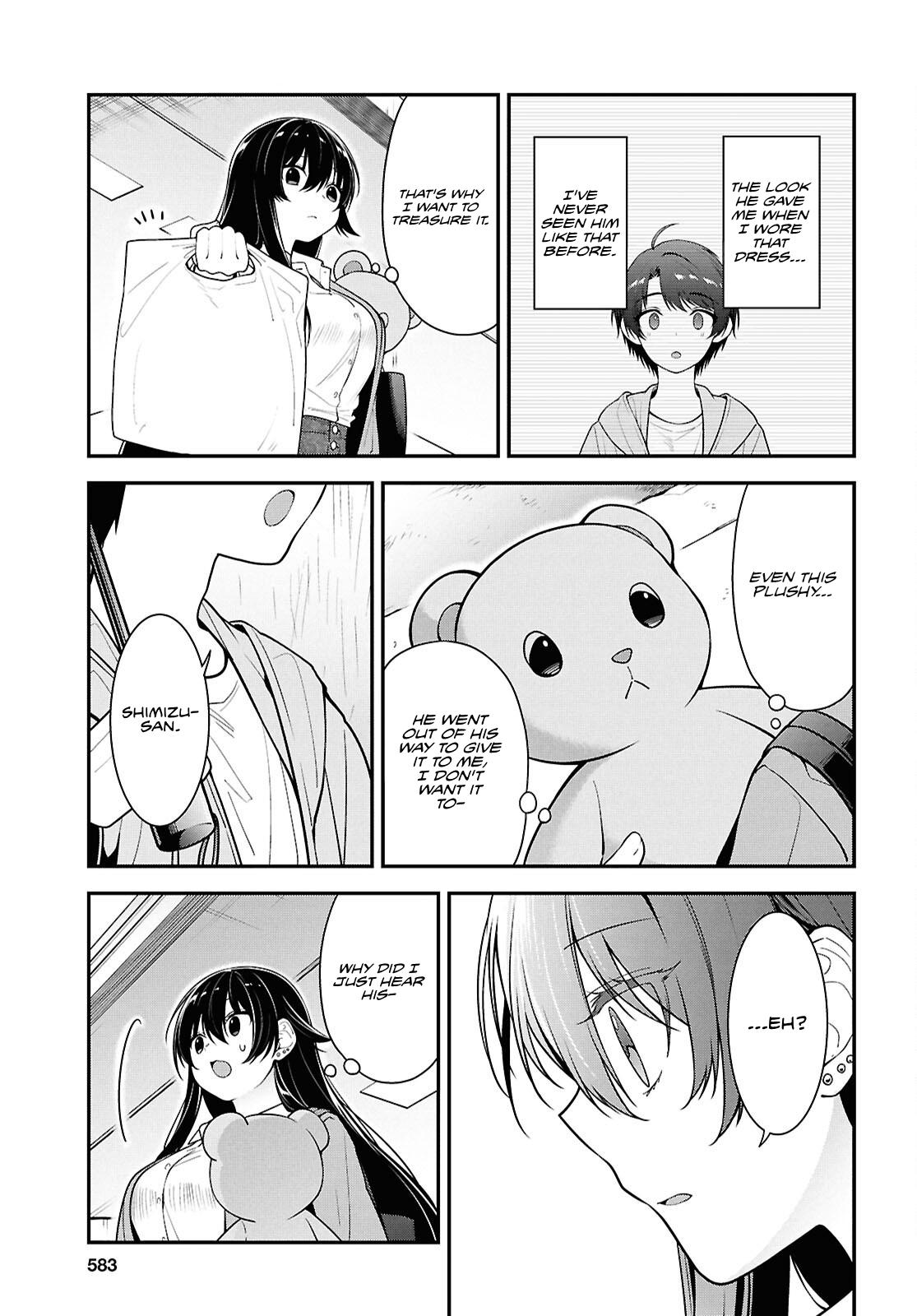 Tonari no Seki no Yankee Shimizu-san ga Kami wo Kuroku Sometekita Chap 8.1 - Next Chap 9.1