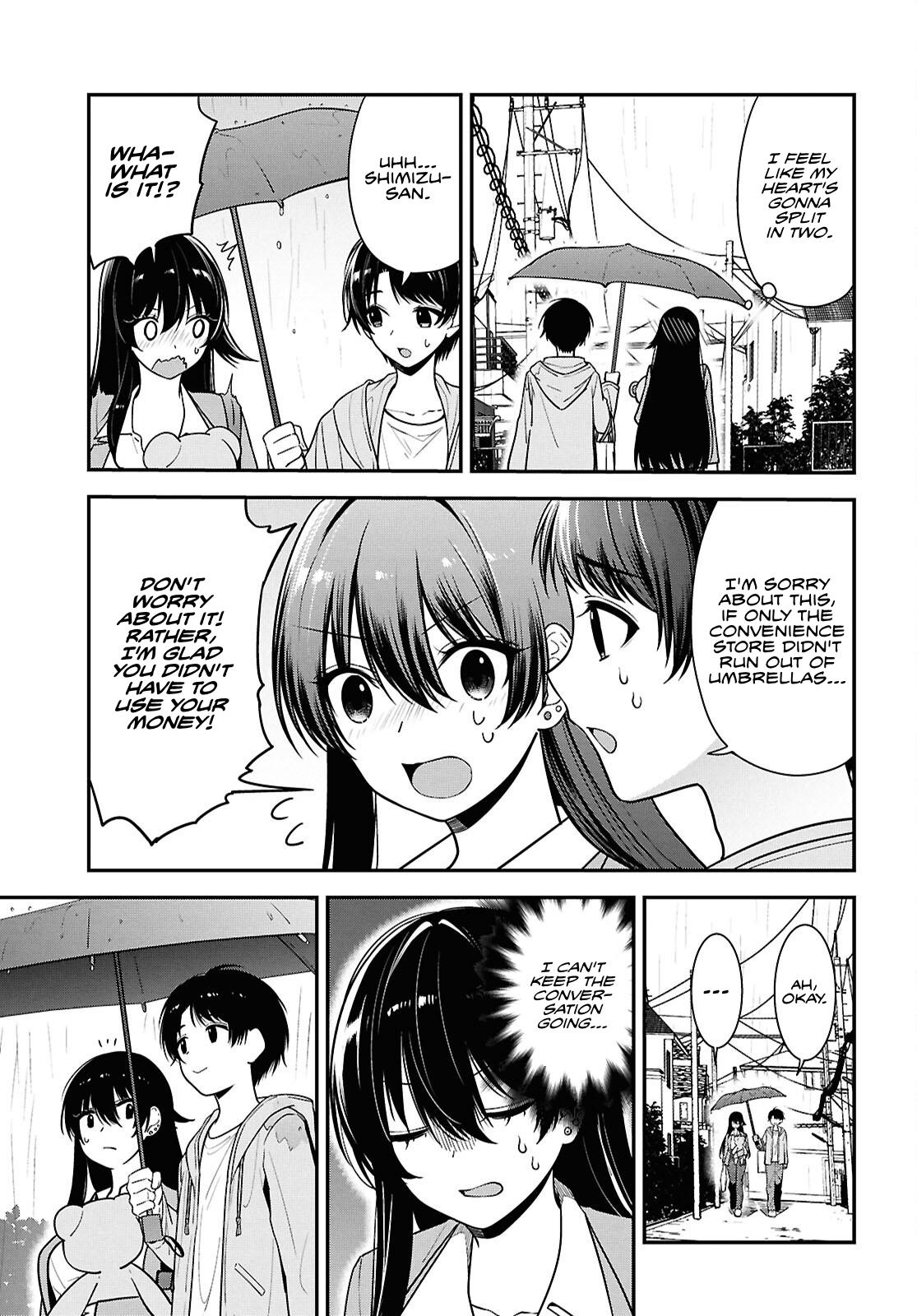 Tonari no Seki no Yankee Shimizu-san ga Kami wo Kuroku Sometekita Chap 8.1 - Next Chap 9.1