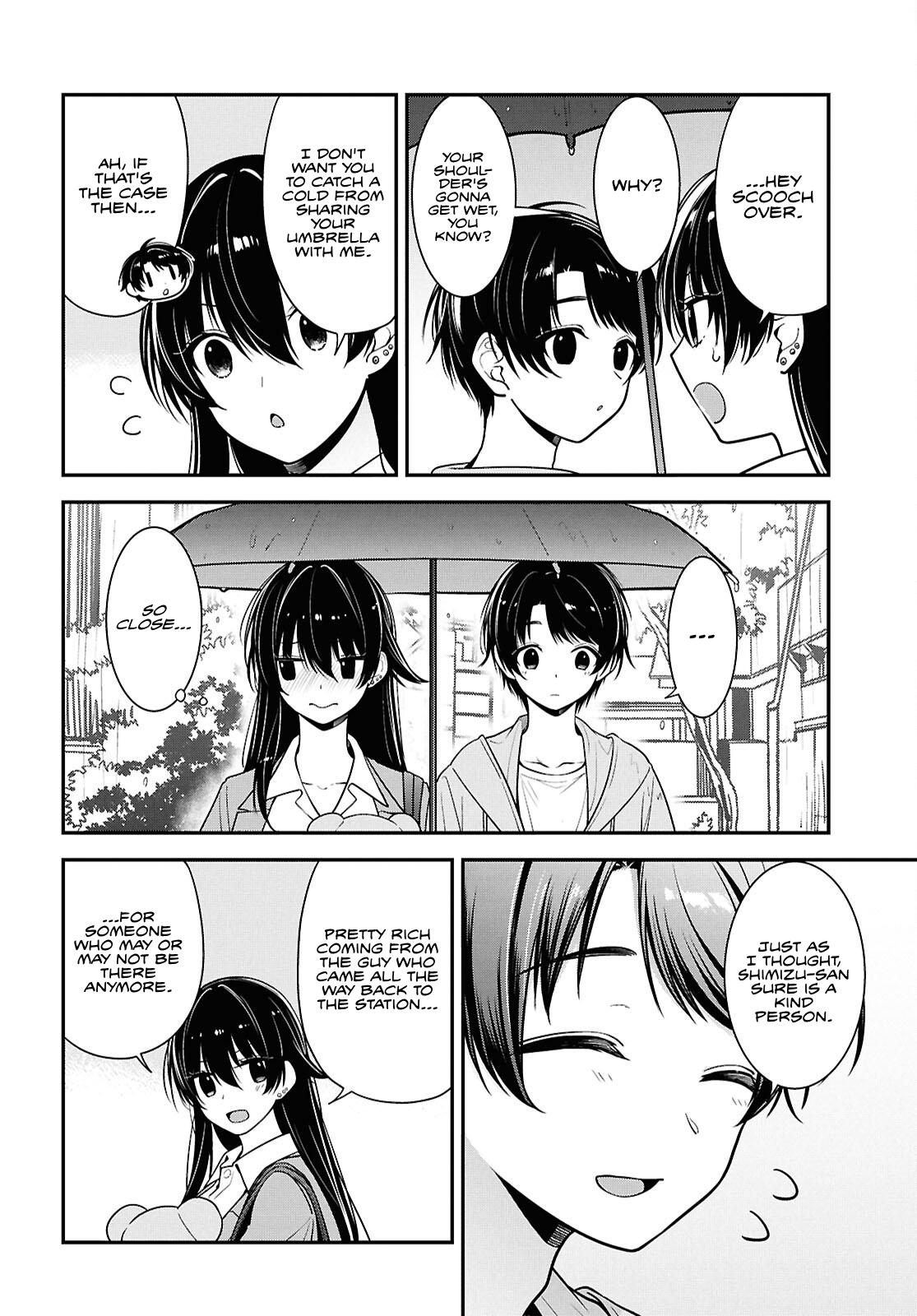 Tonari no Seki no Yankee Shimizu-san ga Kami wo Kuroku Sometekita Chap 8.1 - Next Chap 9.1