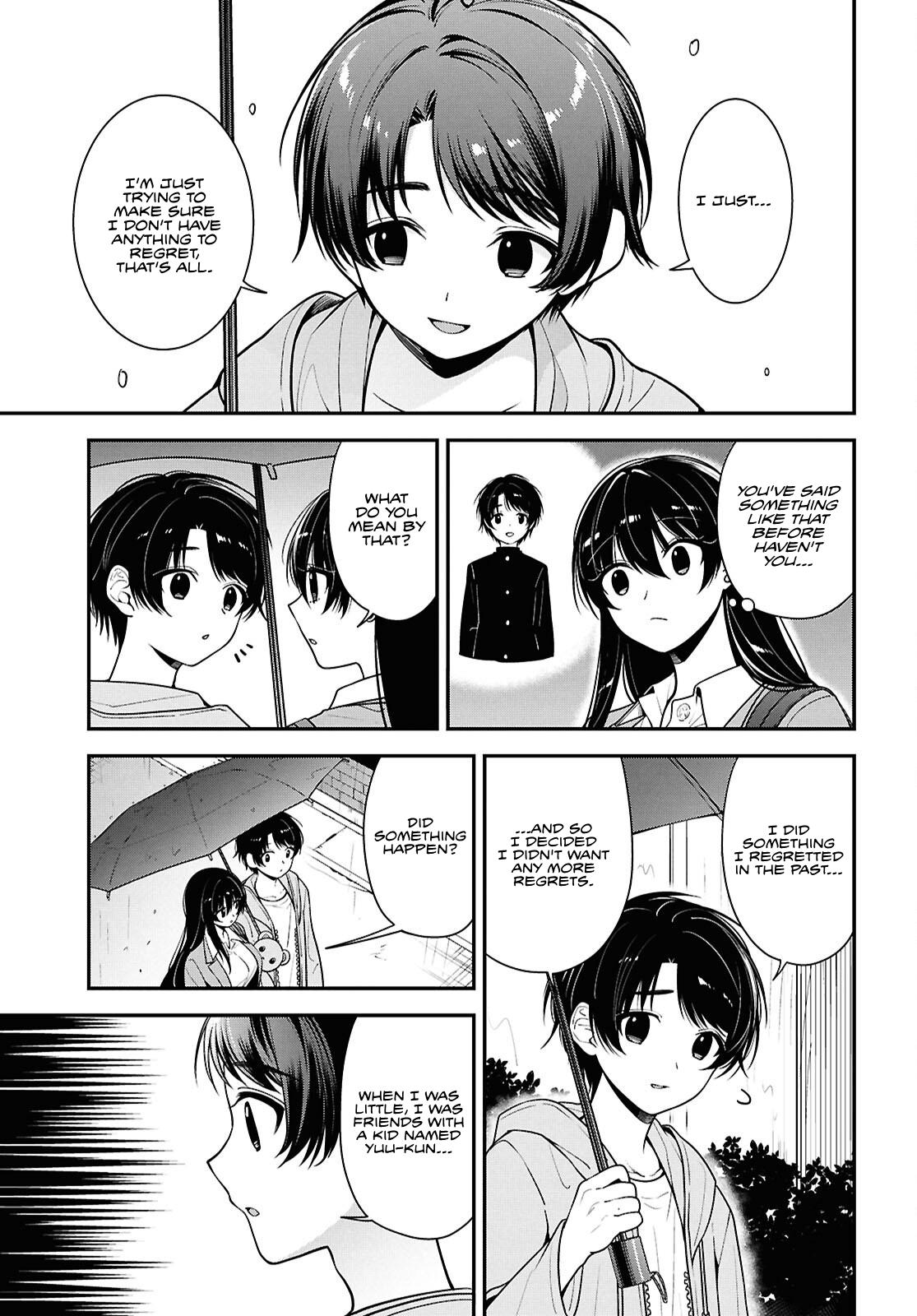 Tonari no Seki no Yankee Shimizu-san ga Kami wo Kuroku Sometekita Chap 8.1 - Next Chap 9.1