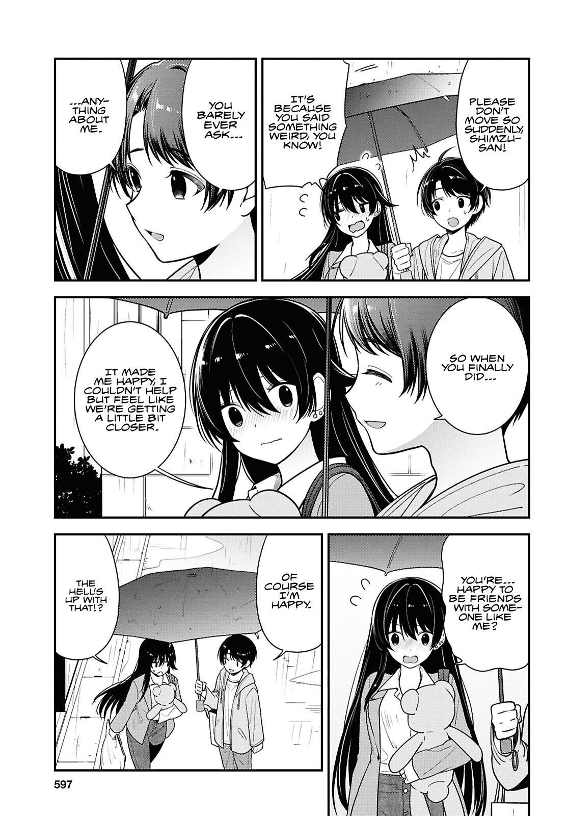 Tonari no Seki no Yankee Shimizu-san ga Kami wo Kuroku Sometekita Chap 8.2 - Next Chap 9.2