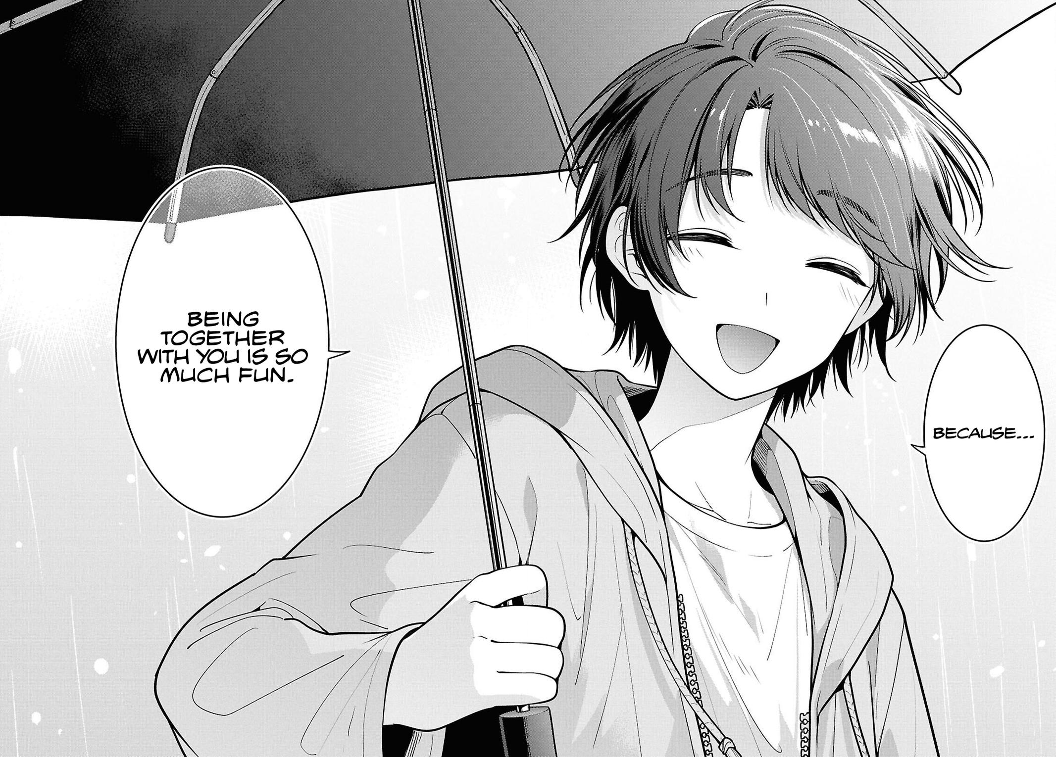 Tonari no Seki no Yankee Shimizu-san ga Kami wo Kuroku Sometekita Chap 8.2 - Next Chap 9.2