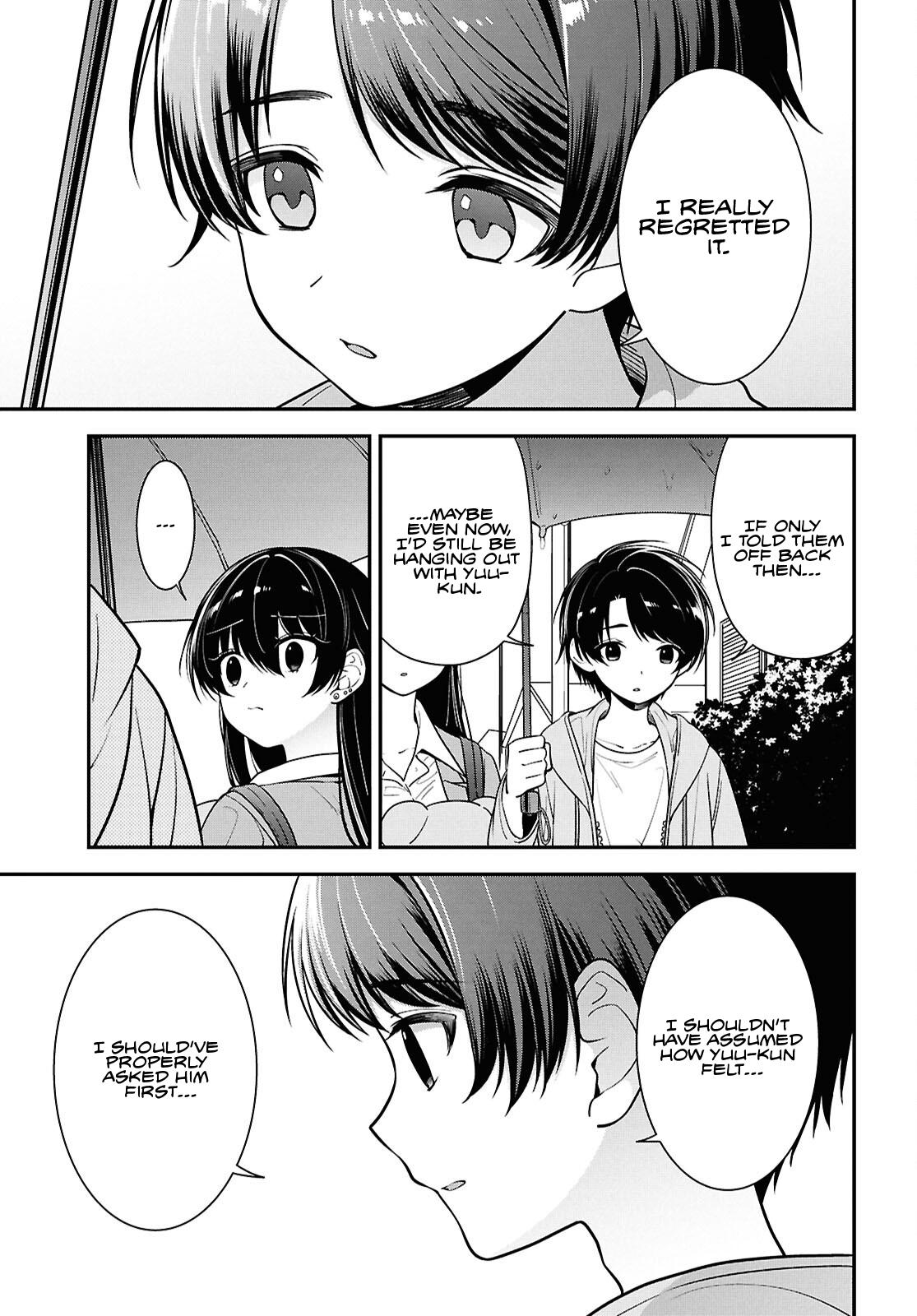 Tonari no Seki no Yankee Shimizu-san ga Kami wo Kuroku Sometekita Chap 8.2 - Next Chap 9.2