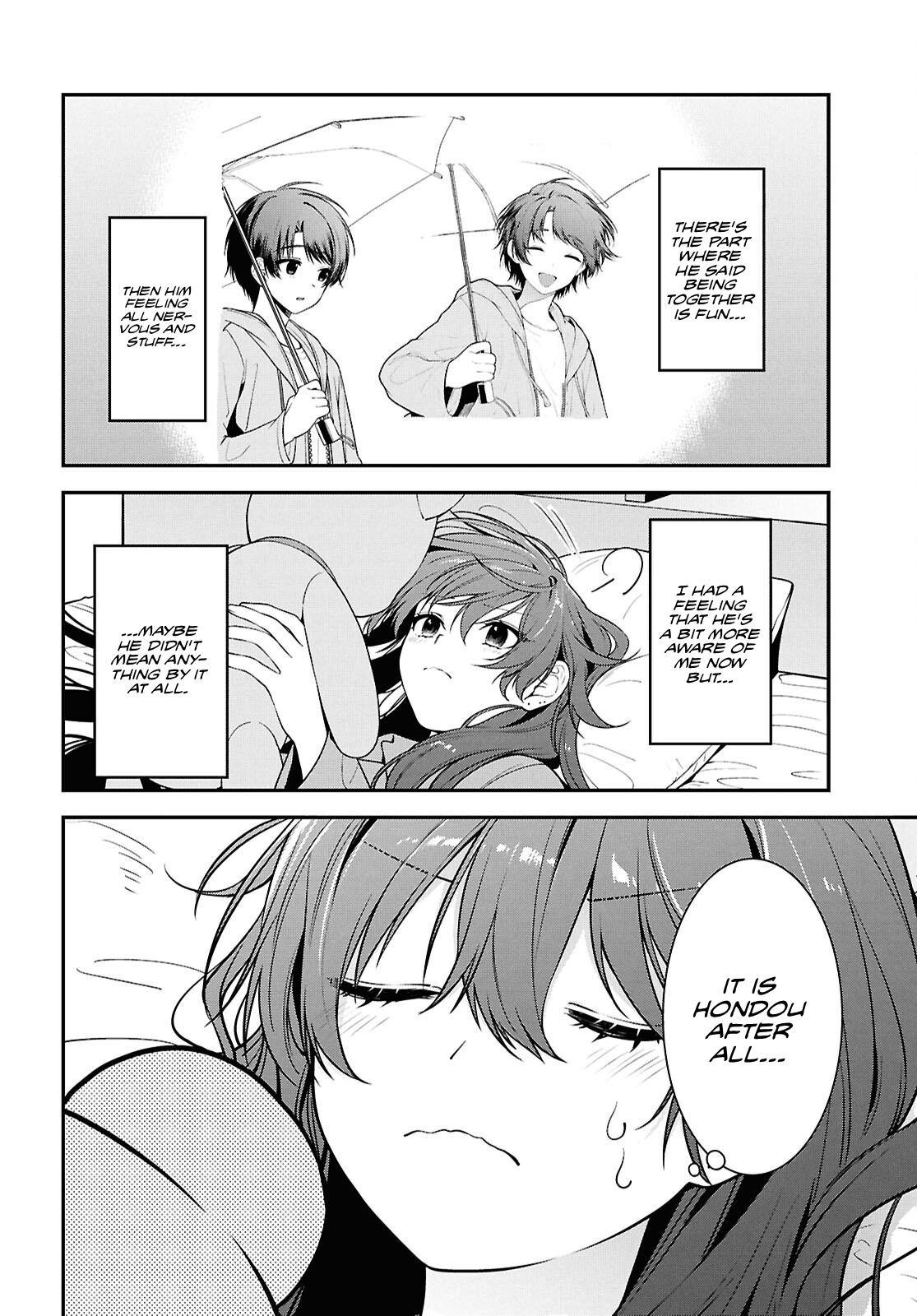 Tonari no Seki no Yankee Shimizu-san ga Kami wo Kuroku Sometekita Chap 9 - Next Chap 10