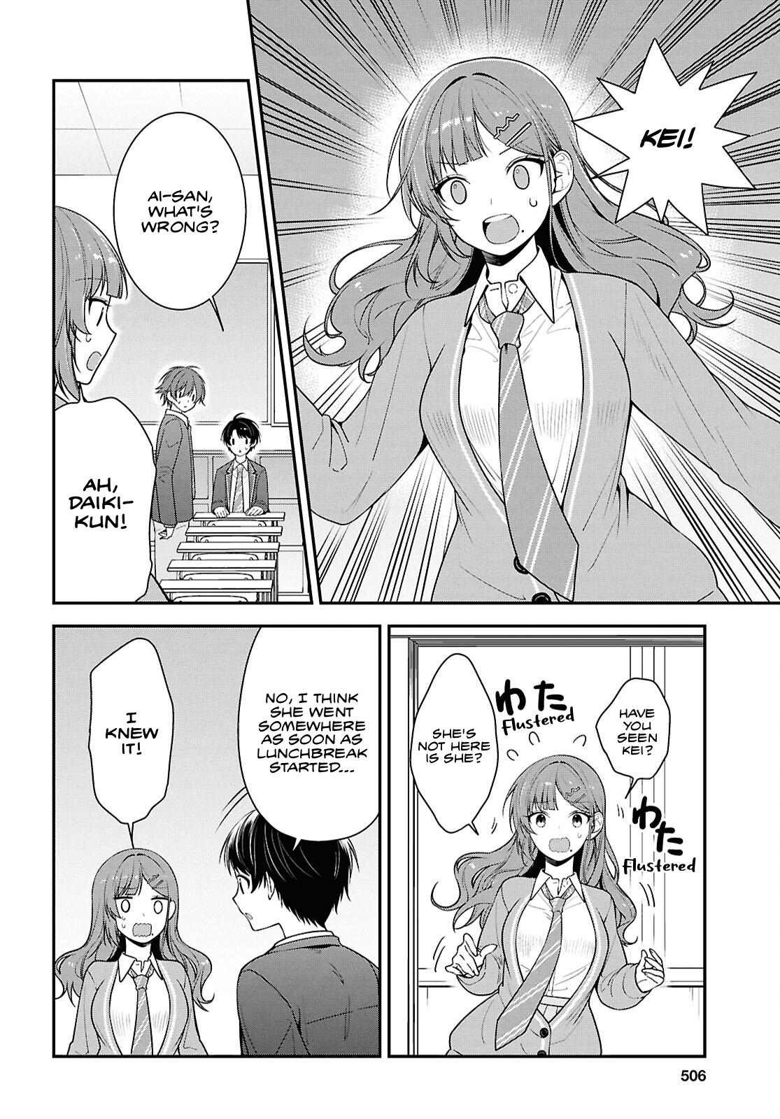 Tonari no Seki no Yankee Shimizu-san ga Kami wo Kuroku Sometekita Chap 9 - Next Chap 10