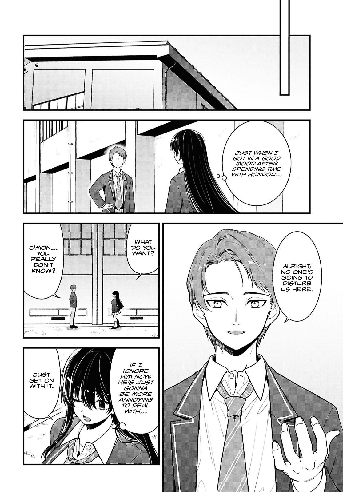 Tonari no Seki no Yankee Shimizu-san ga Kami wo Kuroku Sometekita Chap 9 - Next Chap 10