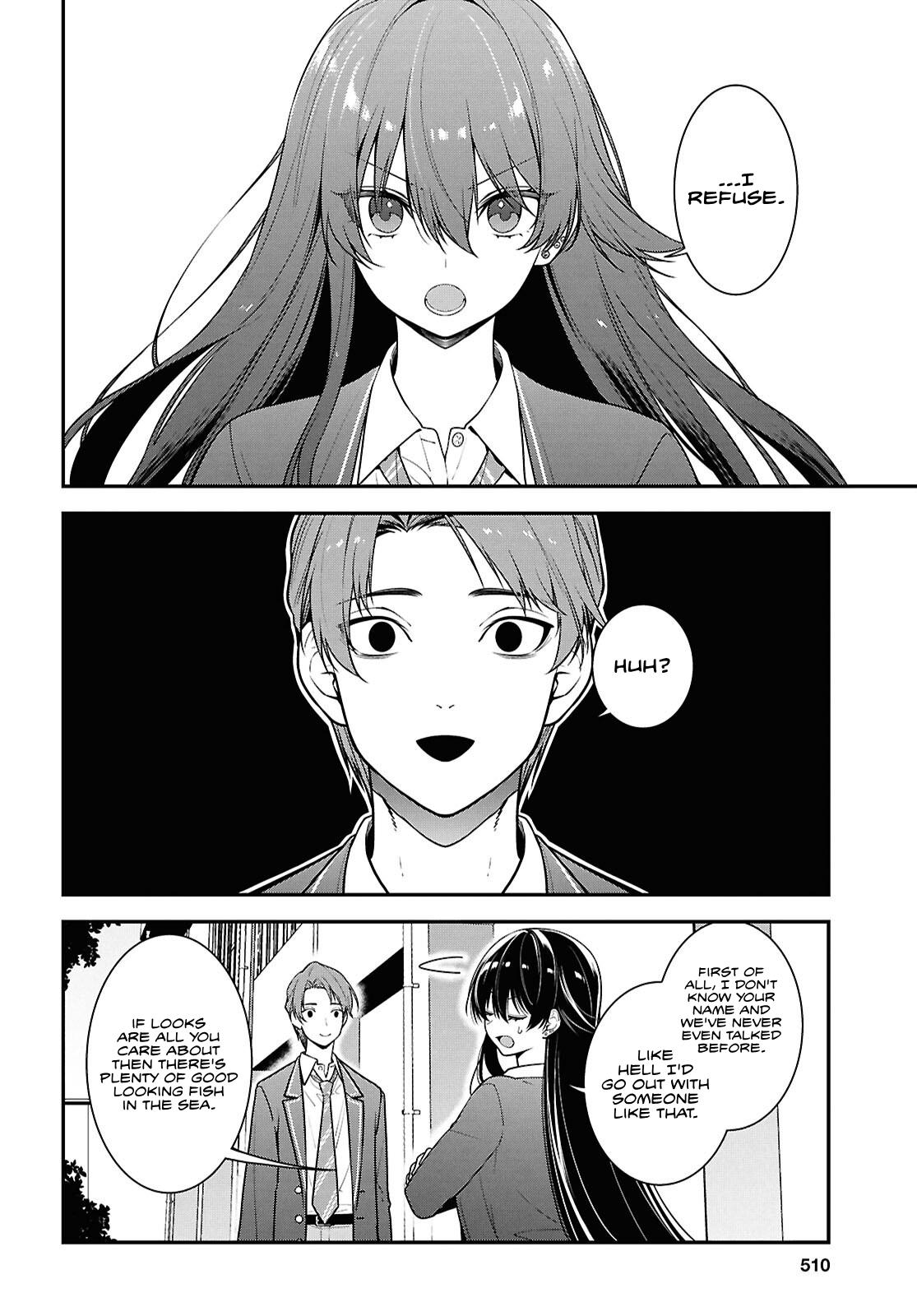 Tonari no Seki no Yankee Shimizu-san ga Kami wo Kuroku Sometekita Chap 9 - Next Chap 10