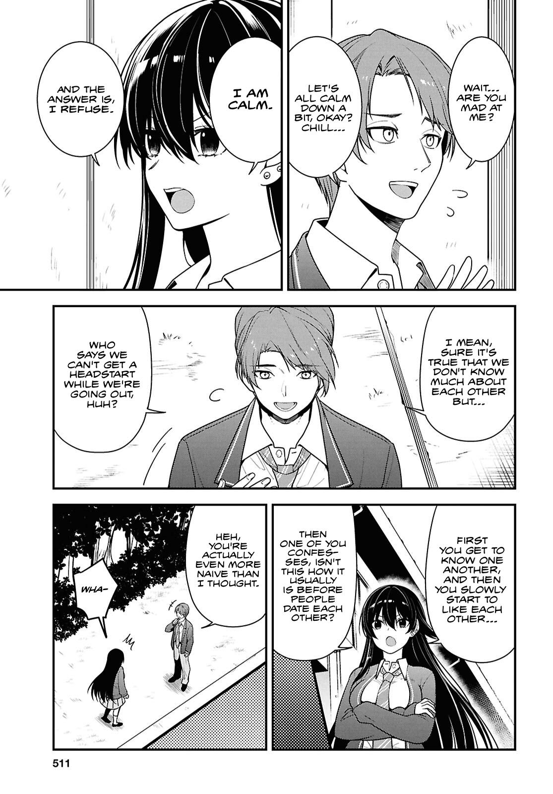 Tonari no Seki no Yankee Shimizu-san ga Kami wo Kuroku Sometekita Chap 9 - Next Chap 10