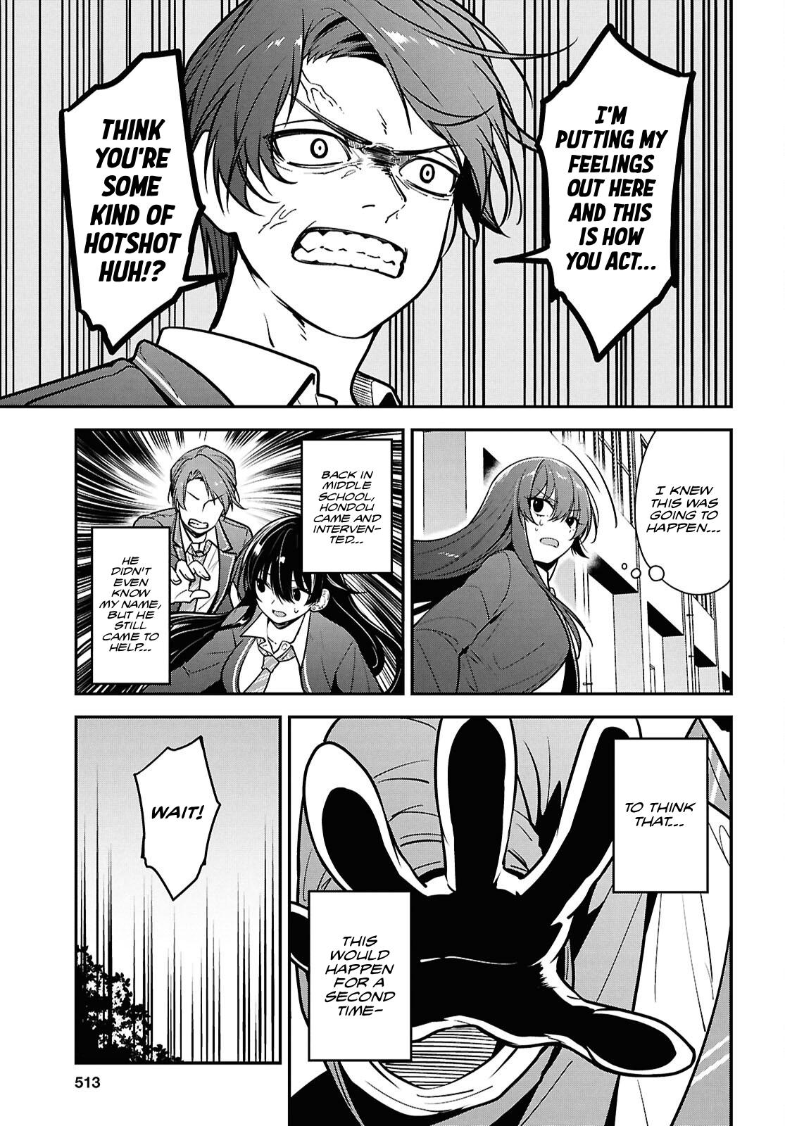 Tonari no Seki no Yankee Shimizu-san ga Kami wo Kuroku Sometekita Chap 9 - Next Chap 10