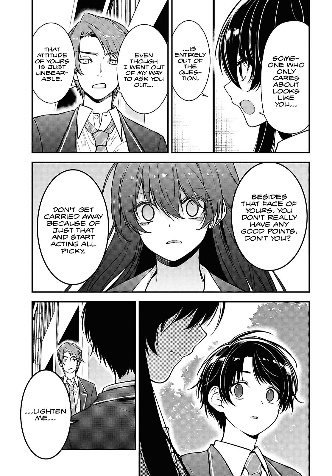 Tonari no Seki no Yankee Shimizu-san ga Kami wo Kuroku Sometekita Chap 9 - Next Chap 10