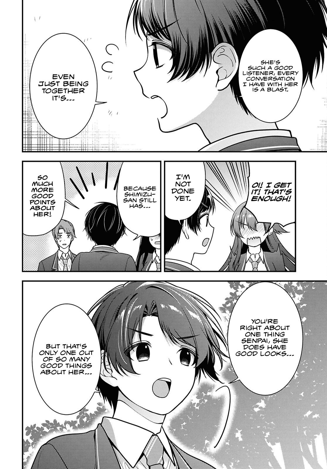 Tonari no Seki no Yankee Shimizu-san ga Kami wo Kuroku Sometekita Chap 9 - Next Chap 10