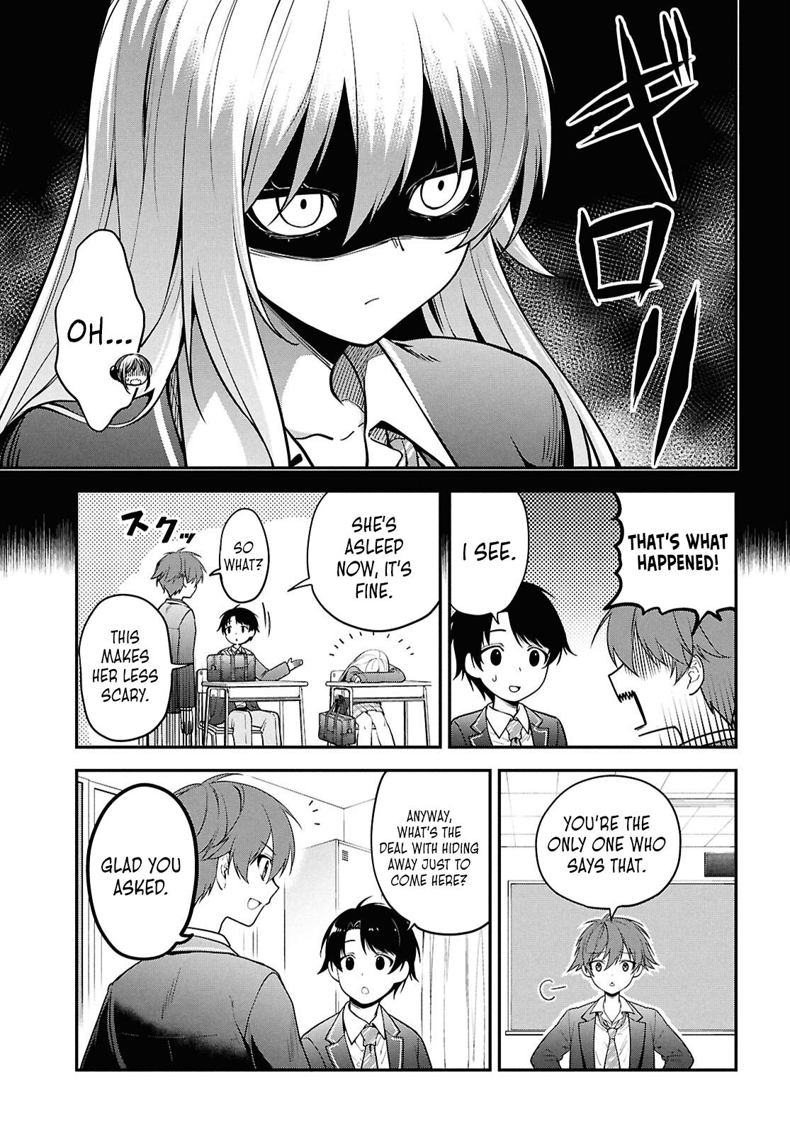 Tonari no Seki no Yankee Shimizu-san ga Kami wo Kuroku Sometekita Chap 1 - Next Chap 2